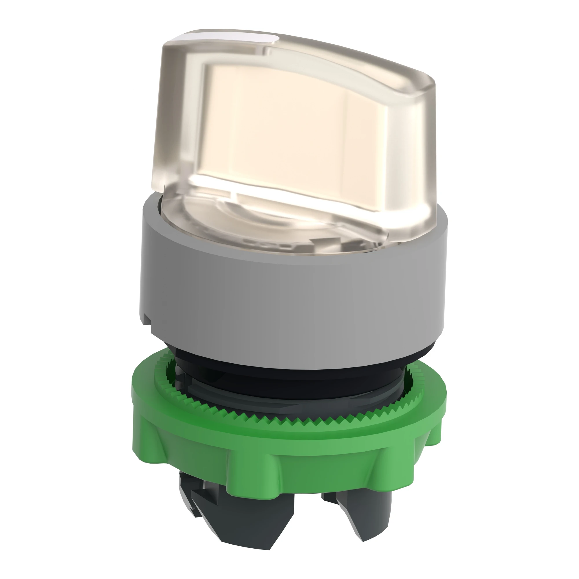 Schneider Electric ZB5AK1213C0 Illuminated selector switch, front element, Harmony XB5, plastic, 22mm, white, for universal LED, 2 positions, latching (img_006) Schneider Electric ZB5AK1213C0 Illuminated selector switch, front element, Harmony XB5, plastic, 22mm, white, for universal LED, 2 positions, latching (img_006)