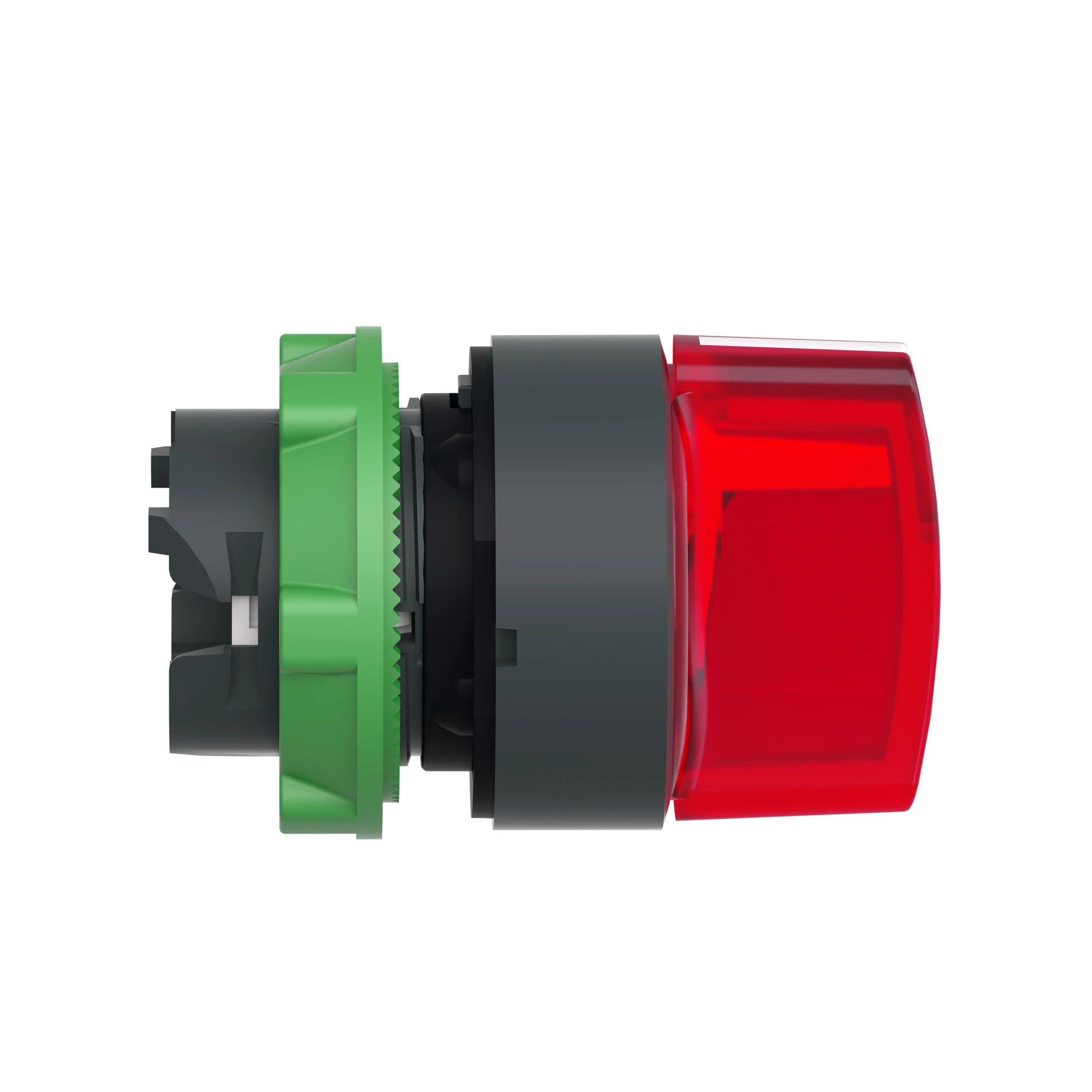 Schneider Electric ZB5AK1843 Illuminated Selector Switch, Front Element, Harmony XB5, Plastic, 22mm, Red, for Universal LED, 3 Positions, Momentary Right (img_005)