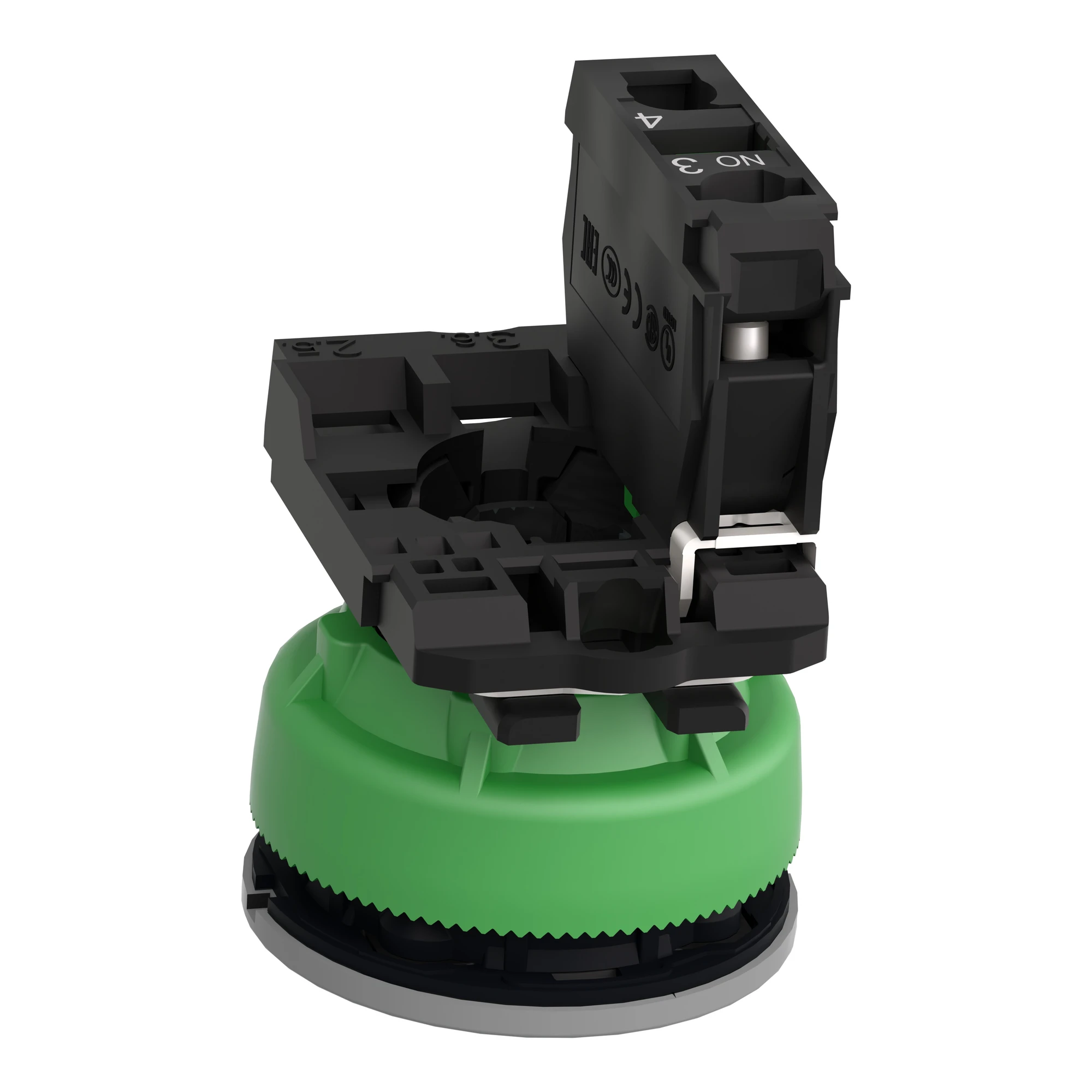 Schneider Electric XB5FA51C0 Push Button, Harmony XB5F, Plastic, Light Grey, Yellow, Unlabelled, 30mm, Momentary, 1NO (img_007) Schneider Electric XB5FA51C0 Push Button, Harmony XB5F, Plastic, Light Grey, Yellow, Unlabelled, 30mm, Momentary, 1NO (img_007)