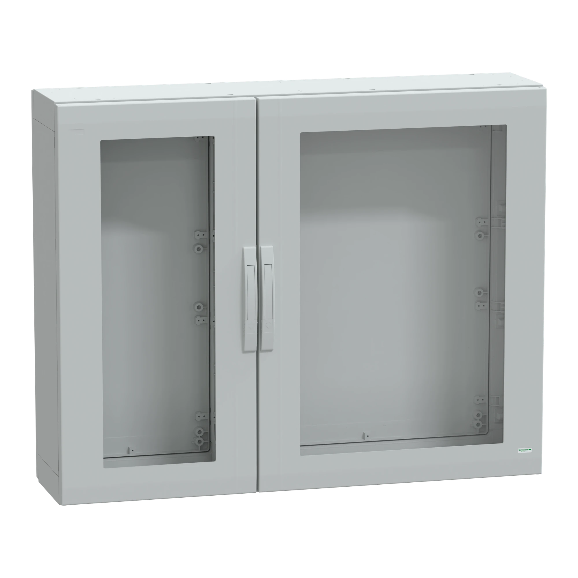 Schneider Electric NSYPLA10123TG Polyester enclosure floor-standing PLA completely sealed 1000x1250x320mm IP65, translucent doors (img_001)