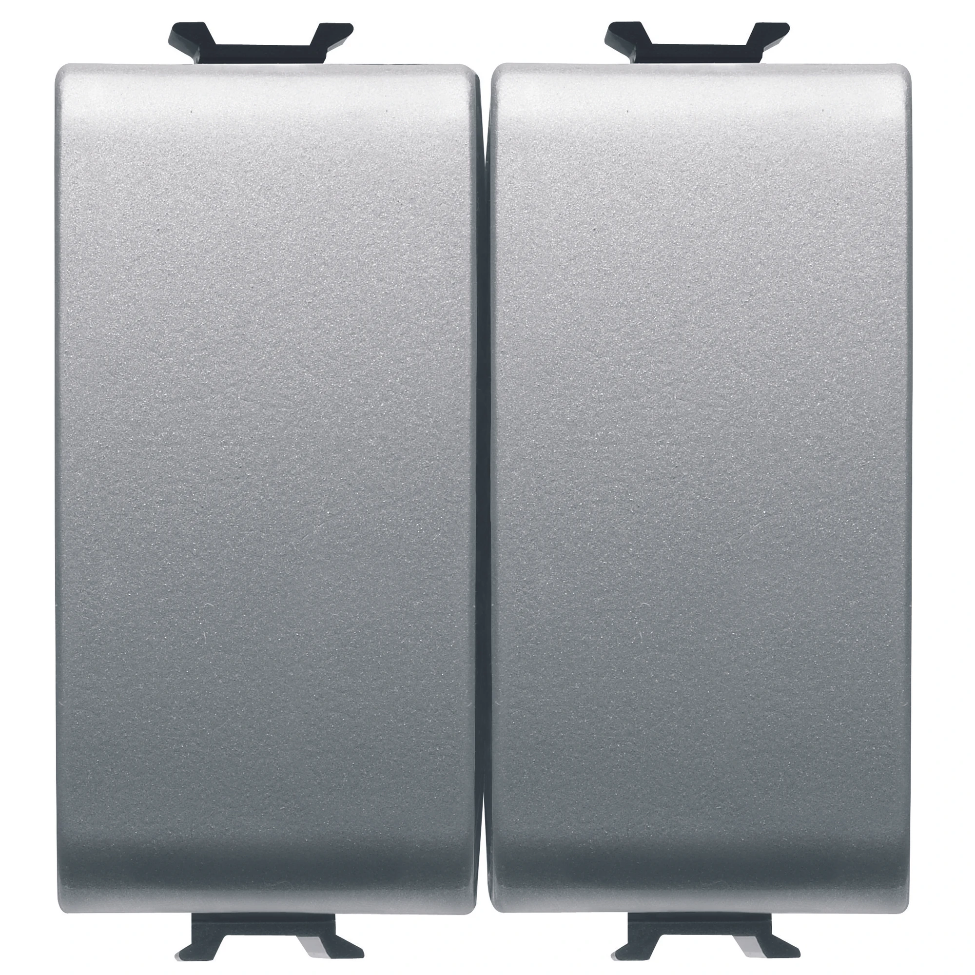 GEWISS GW14078F TWIN TWO-WAY SWITCH 250V ac - QUICK WIRING TERMINALS - 1P 16AX - NEUTRAL BUTTON - 2 MODULES - TITANIUM - CHORUSMART (img_001) GEWISS GW14078F TWIN TWO-WAY SWITCH 250V ac - QUICK WIRING TERMINALS - 1P 16AX - NEUTRAL BUTTON - 2 MODULES - TITANIUM - CHORUSMART (img_001)