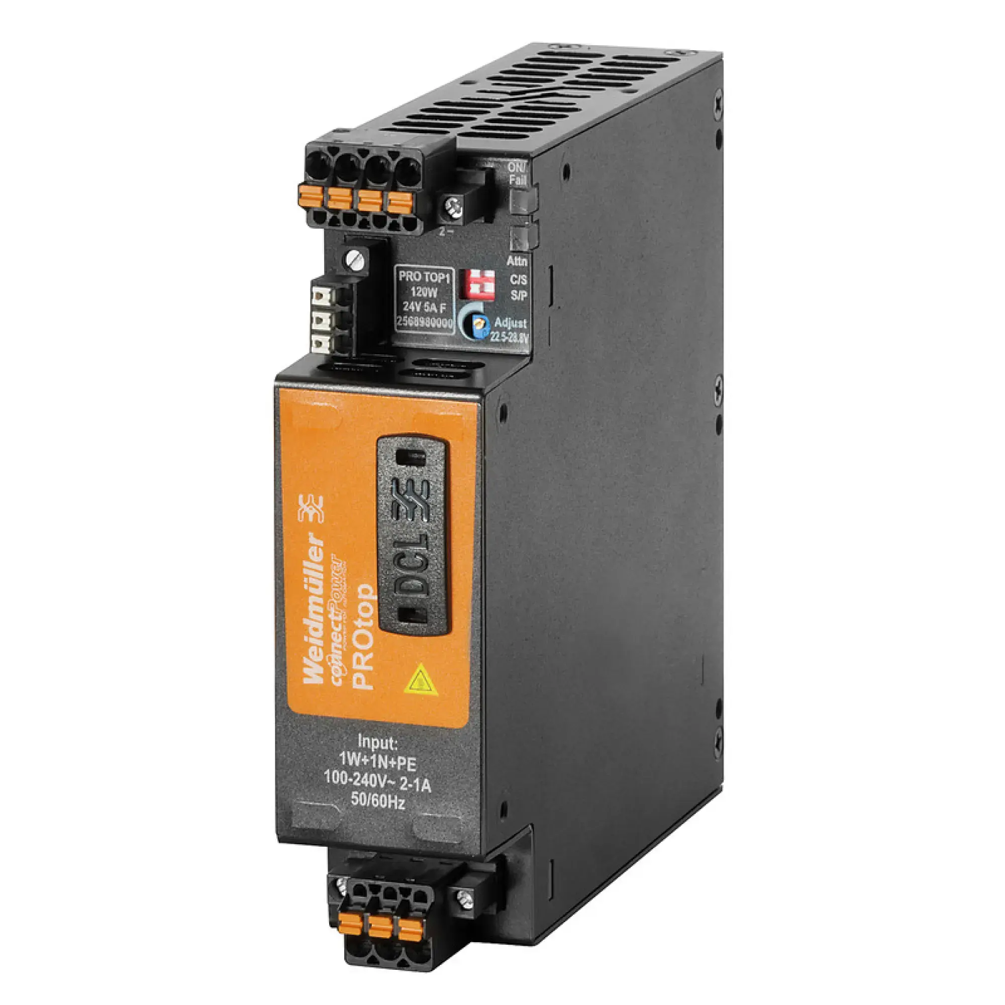 Weidmüller 2568980000 Power supply, 120 W, 5 A @ 60 °C (img_001) Weidmüller 2568980000 Power supply, 120 W, 5 A @ 60 °C (img_001)