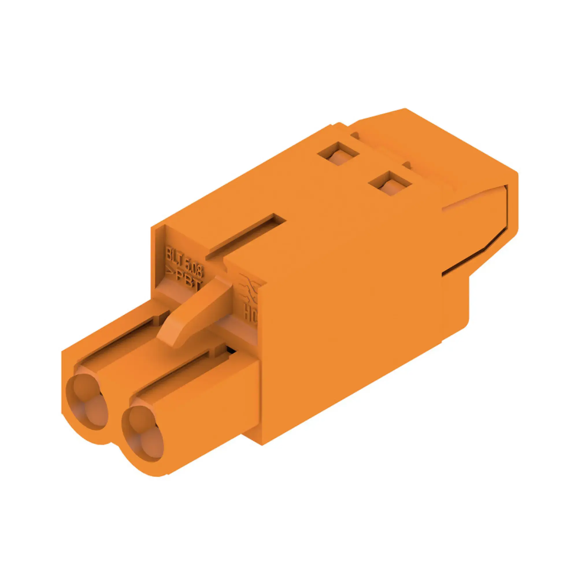 Weidmüller 1499560000 PCB connector (wire connection), 320 V, 27 A, Pitch in mm: 5.08, 2.5 mm², Number of poles: 2, TOP connection, Box (img_001) Weidmüller 1499560000 PCB connector (wire connection), 320 V, 27 A, Pitch in mm: 5.08, 2.5 mm², Number of poles: 2, TOP connection, Box (img_001)
