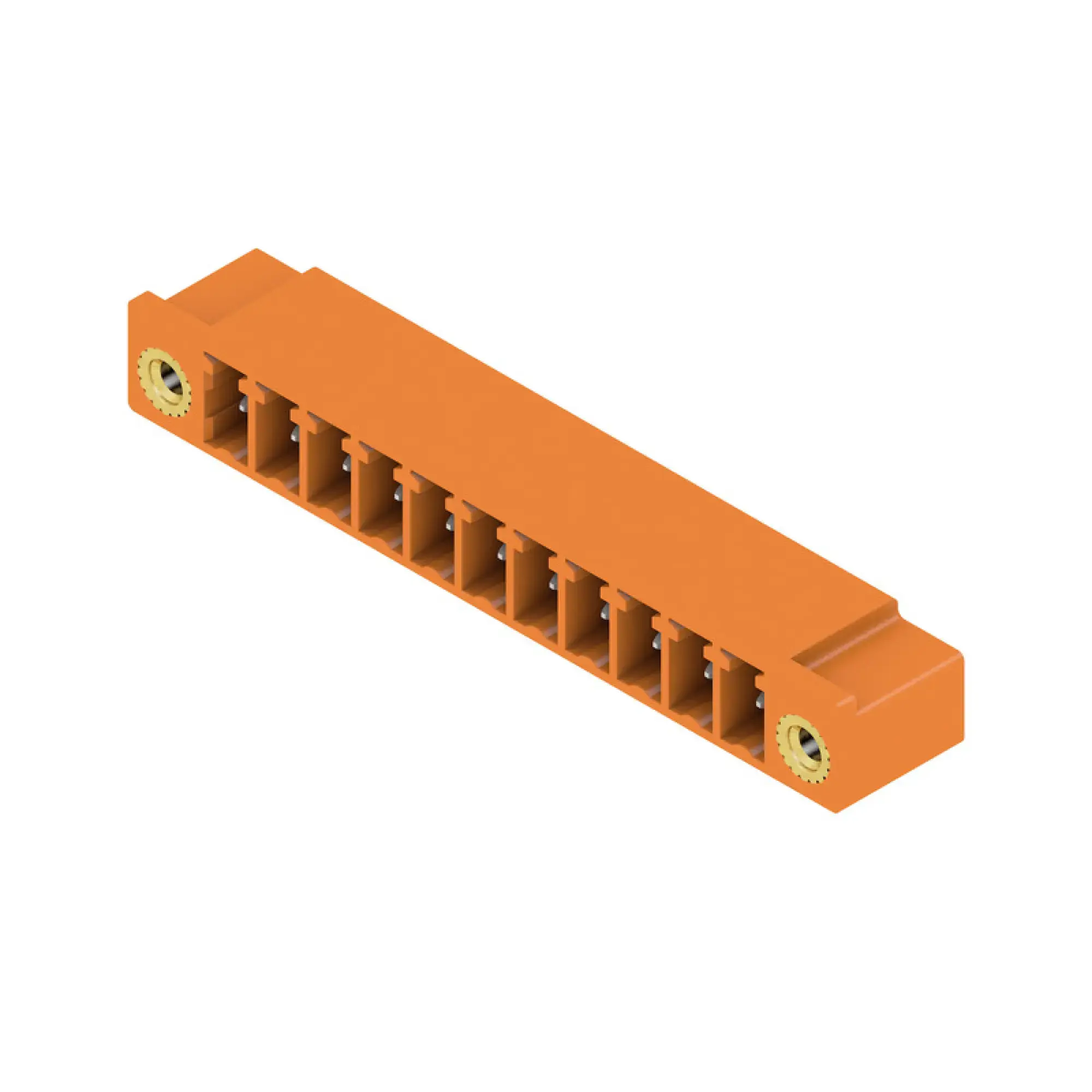 Weidmüller 1942540000 PCB connector (board connection), 160 V, 17.5 A, Pitch in mm: 3.81, Number of poles: 11, THT solder connection, Box (img_001)