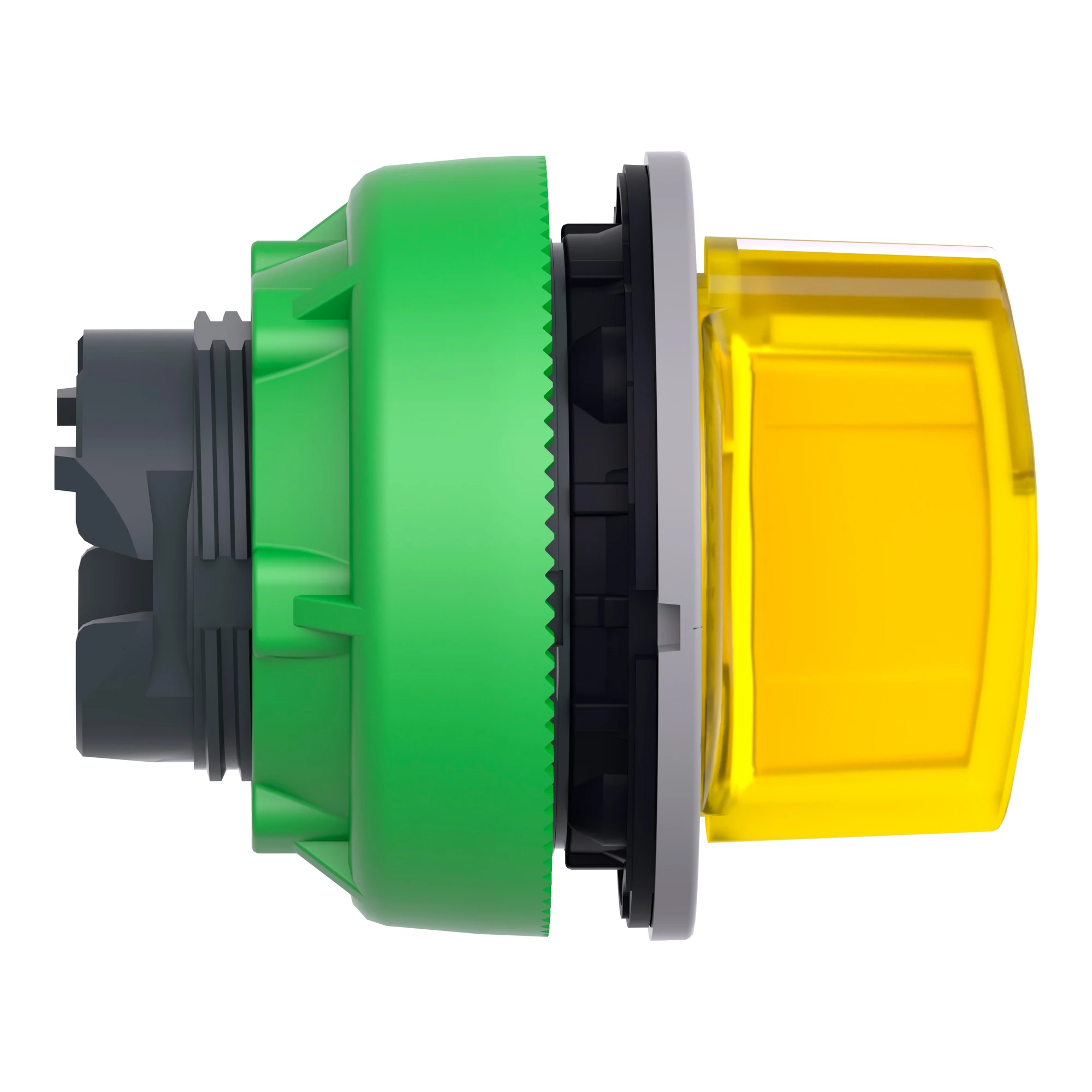 Schneider Electric ZB5FK1383C0 Illuminated selector switch, front element, Harmony XB5F, plastic, 30mm, yellow, for universal LED, 3 positions, latching (img_002) Schneider Electric ZB5FK1383C0 Illuminated selector switch, front element, Harmony XB5F, plastic, 30mm, yellow, for universal LED, 3 positions, latching (img_002)