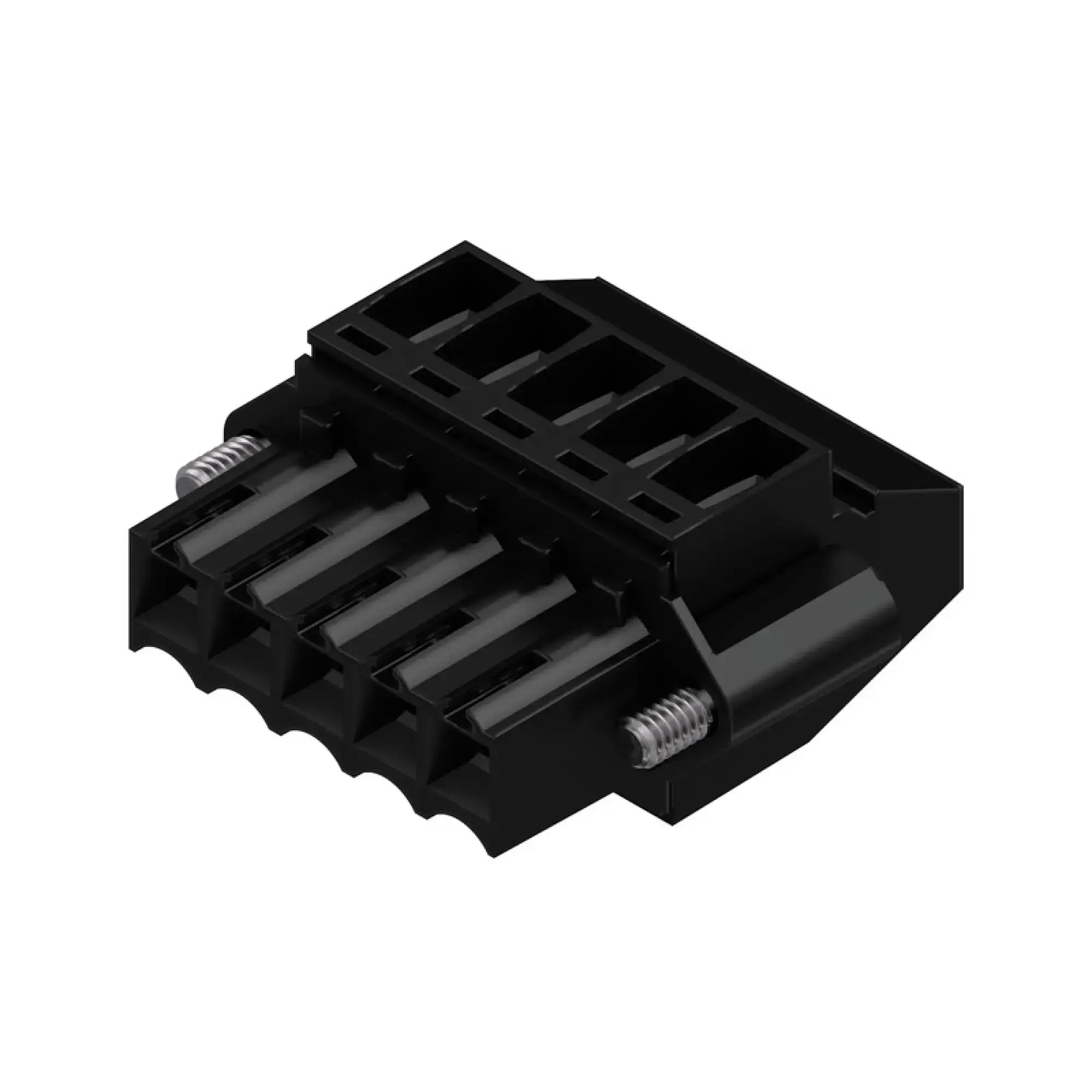 Weidmüller 1639270000 PCB connector (wire connection), 160 V, 12 A, Pitch in mm: 3.50, 1.5 mm², Number of poles: 5, Clamping yoke connection, Box (img_001)