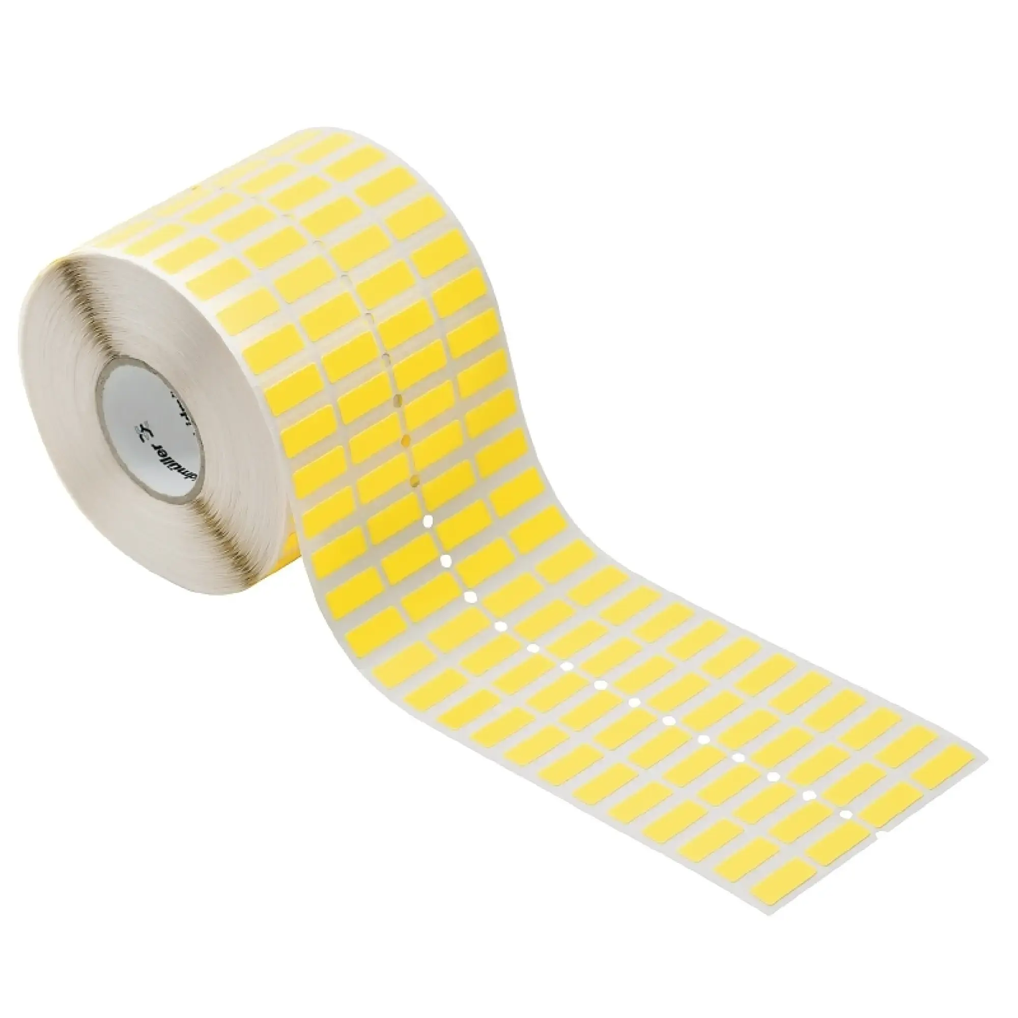 Weidmüller 1059880000 Device marking, Width: 20 mm, Cotton fabric, yellow, Operating temperature range: -29...80 °C (img_001)