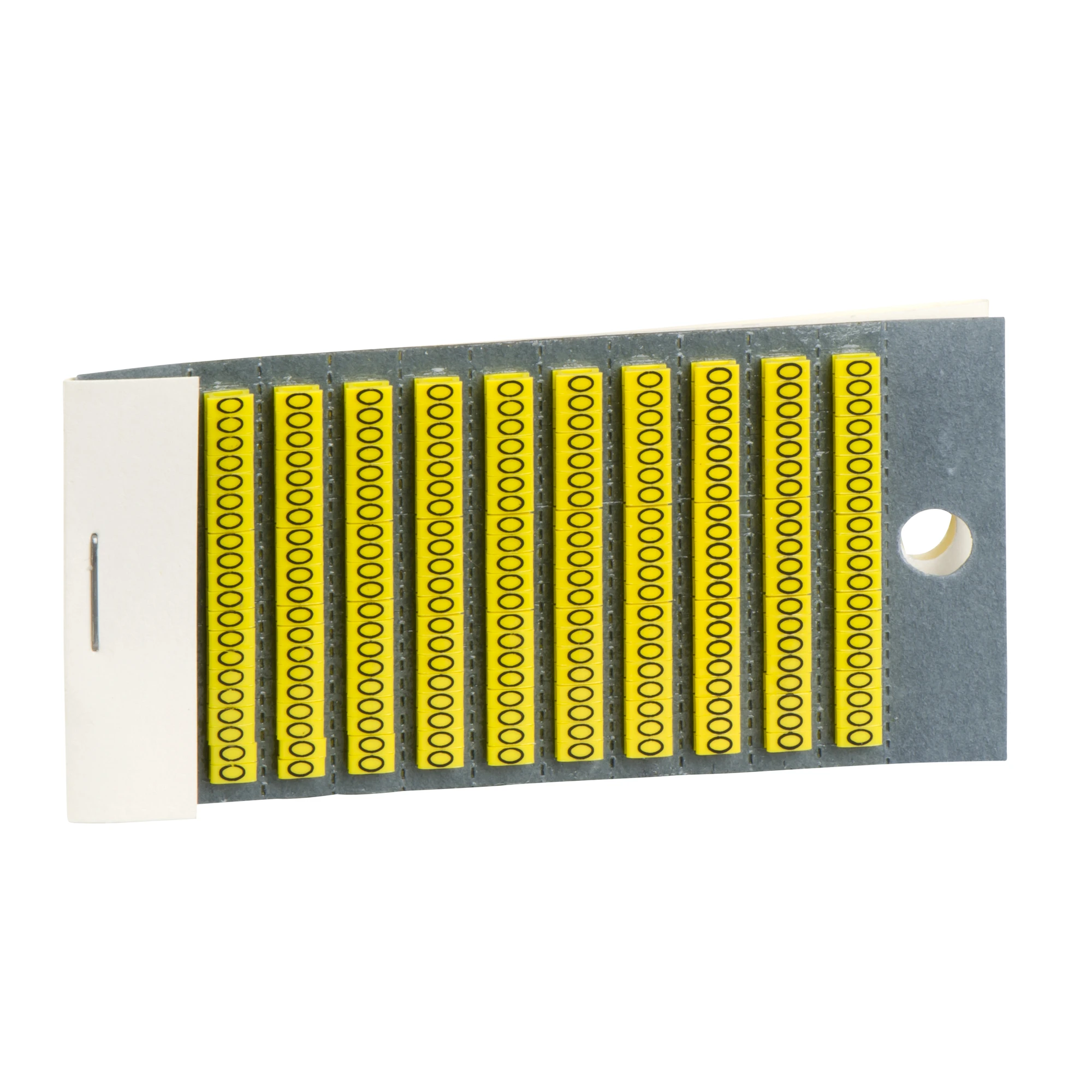 Schneider Electric AR1MB010 Labeling Sleeve, Yellow, Packaging Unit: 200 Pcs, Character O (img_001) Schneider Electric AR1MB010 Labeling Sleeve, Yellow, Packaging Unit: 200 Pcs, Character O (img_001)