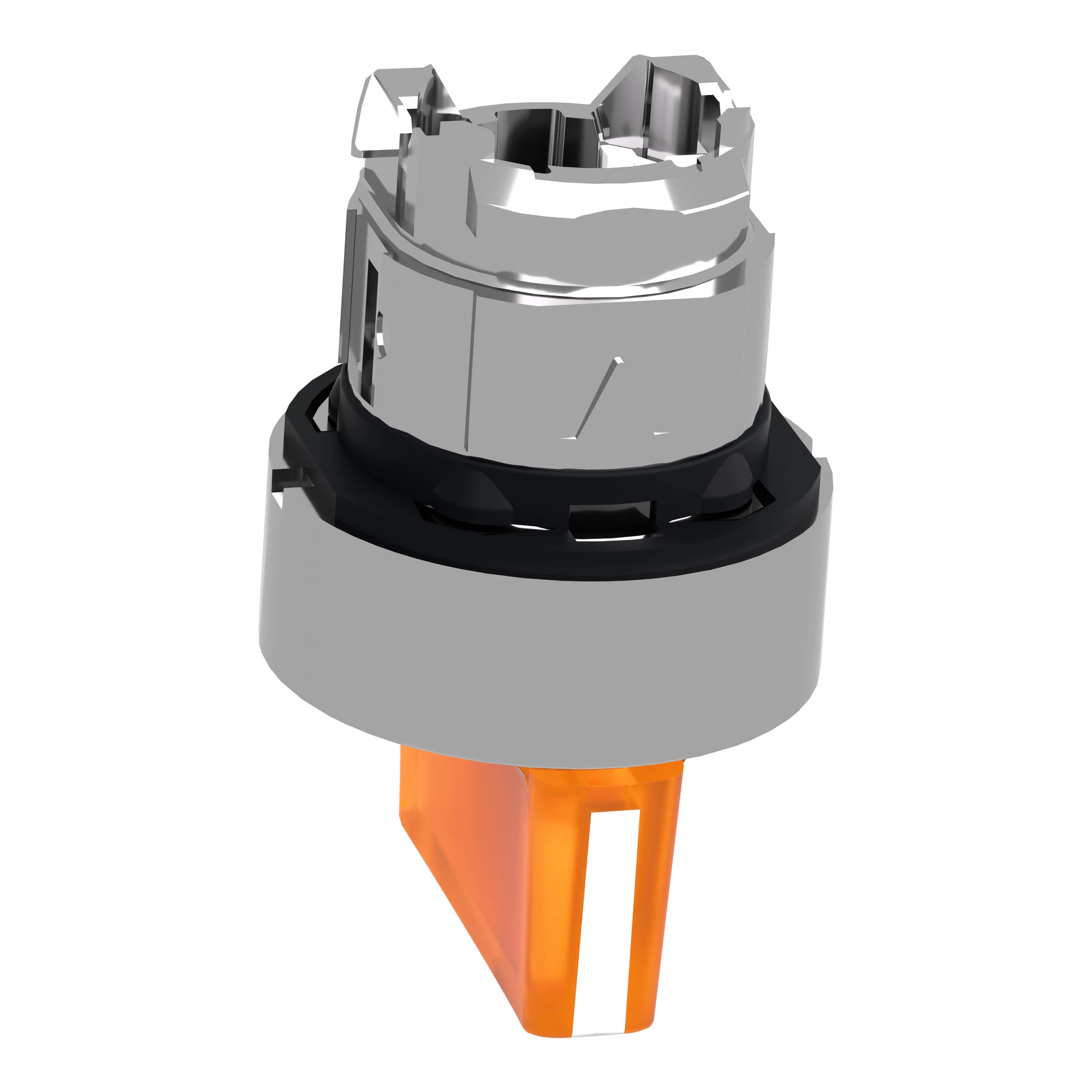 Schneider Electric ZB4BK1353 Illuminated Selector Switch, Front Element, Harmony XB4, Metal, 22mm, Orange, for Universal LED, 3 Positions, Latching (img_006) Schneider Electric ZB4BK1353 Illuminated Selector Switch, Front Element, Harmony XB4, Metal, 22mm, Orange, for Universal LED, 3 Positions, Latching (img_006)