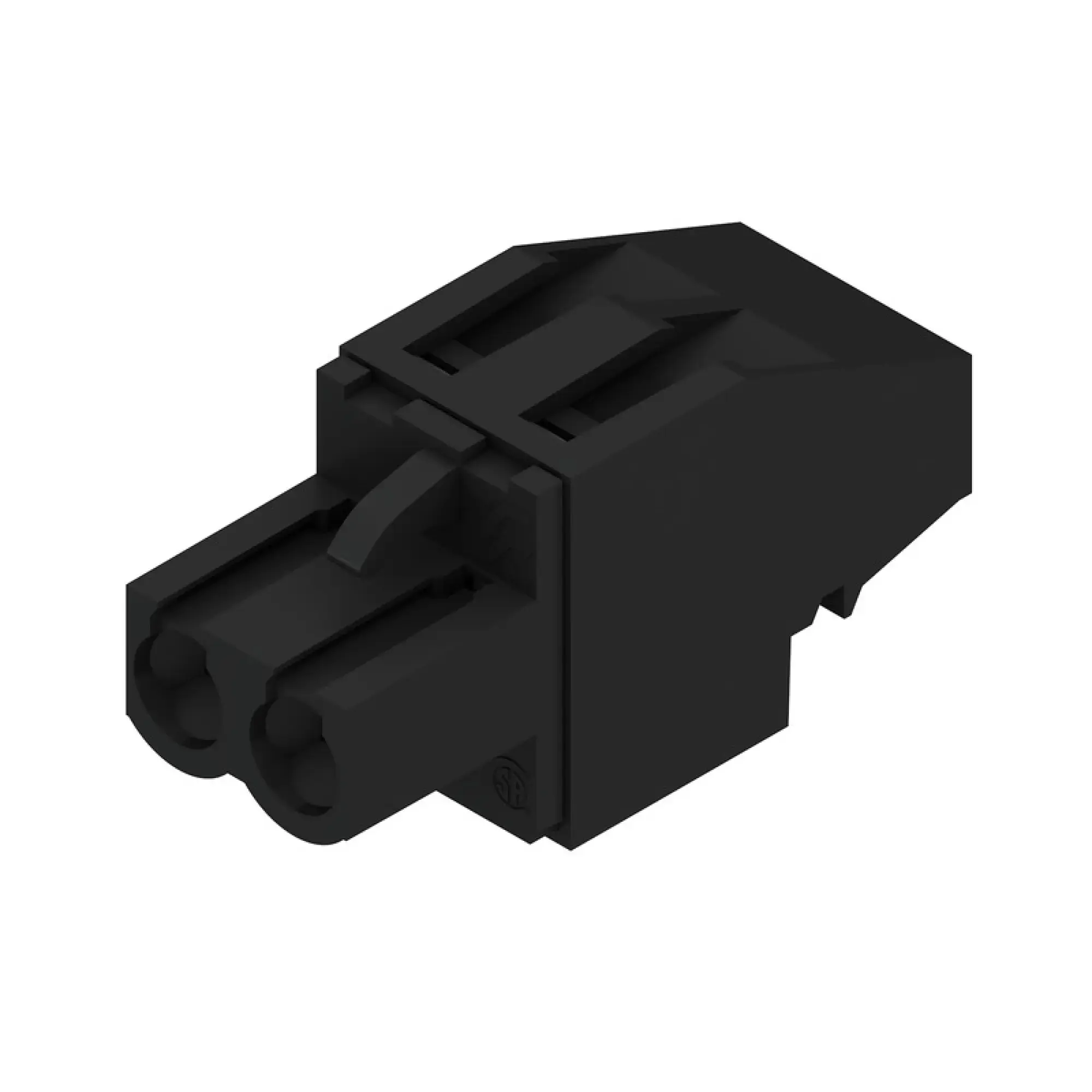 Weidmüller 1949020000 PCB connector (wire connection), 320 V, 23 A, Pitch in mm: 5.08, 4 mm², Number of poles: 2, Clamping yoke connection, Box (img_001)