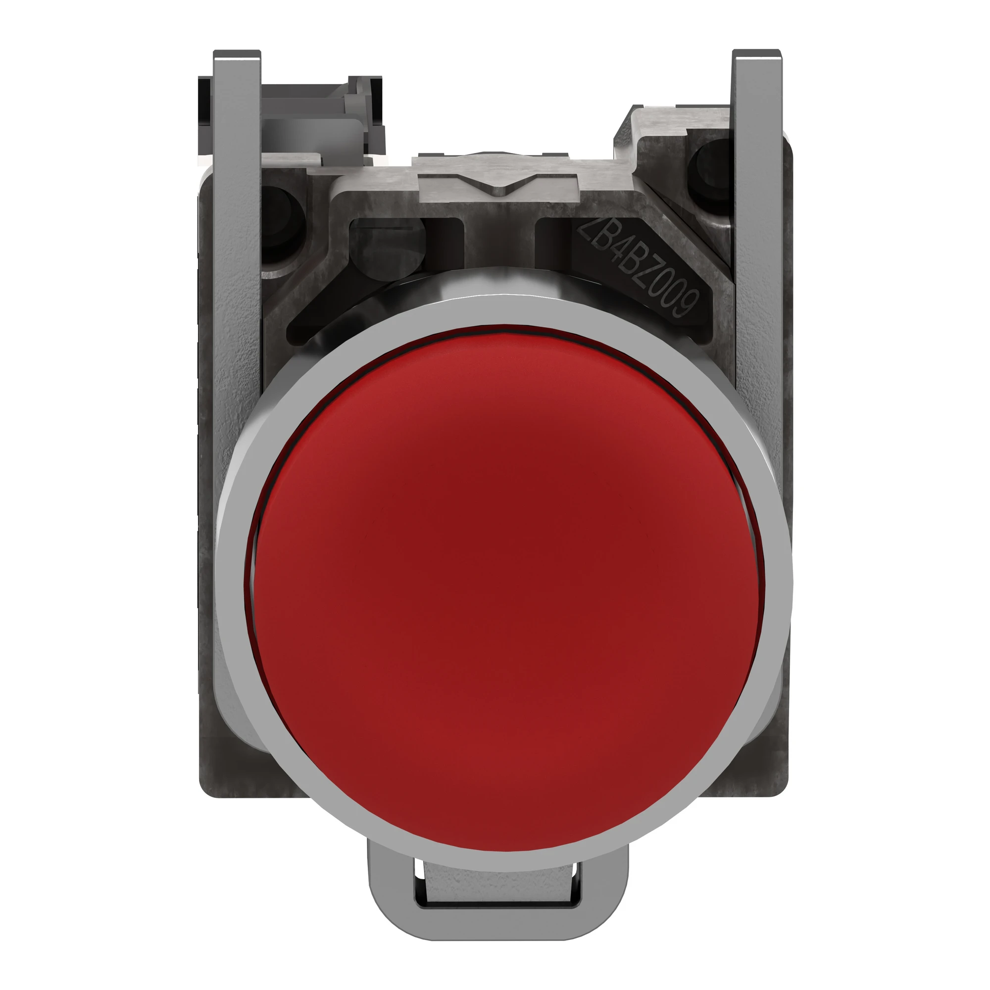 Schneider Electric XB4BL42 Pushbutton, Harmony XB4, metal, 22mm, Red, protruding, unlabelled, momentary, 1NC (img_005)
