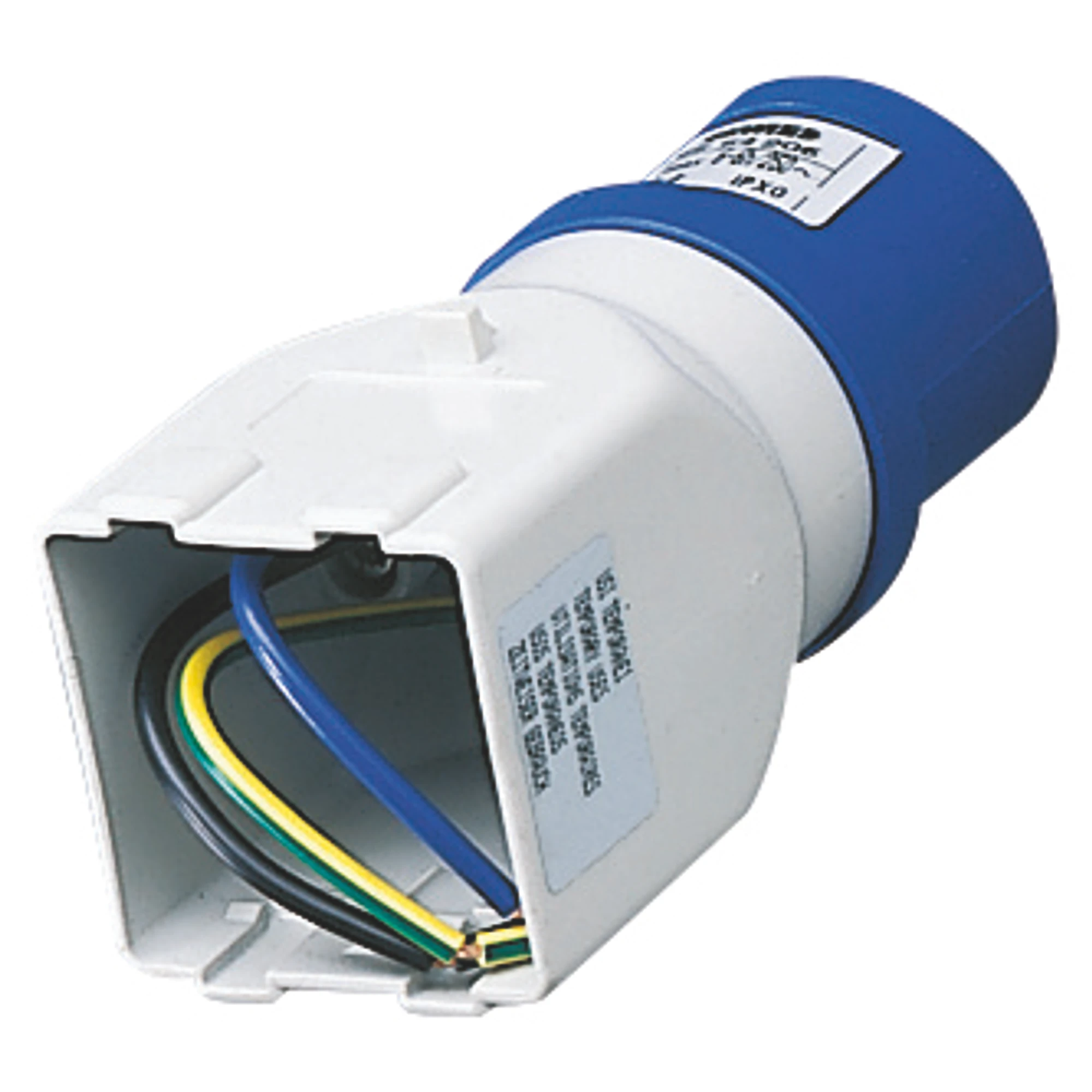 GEWISS GW64206 SYSTEM ADAPTOR - FROM INDUSTRIAL TO DOMESTIC - SOCKET-OUTLET 2P+E 16A 230V ac 50/60HZ - FITTING FOR 2 MODULE SYSTEM RANGE (img_001) GEWISS GW64206 SYSTEM ADAPTOR - FROM INDUSTRIAL TO DOMESTIC - SOCKET-OUTLET 2P+E 16A 230V ac 50/60HZ - FITTING FOR 2 MODULE SYSTEM RANGE (img_001)