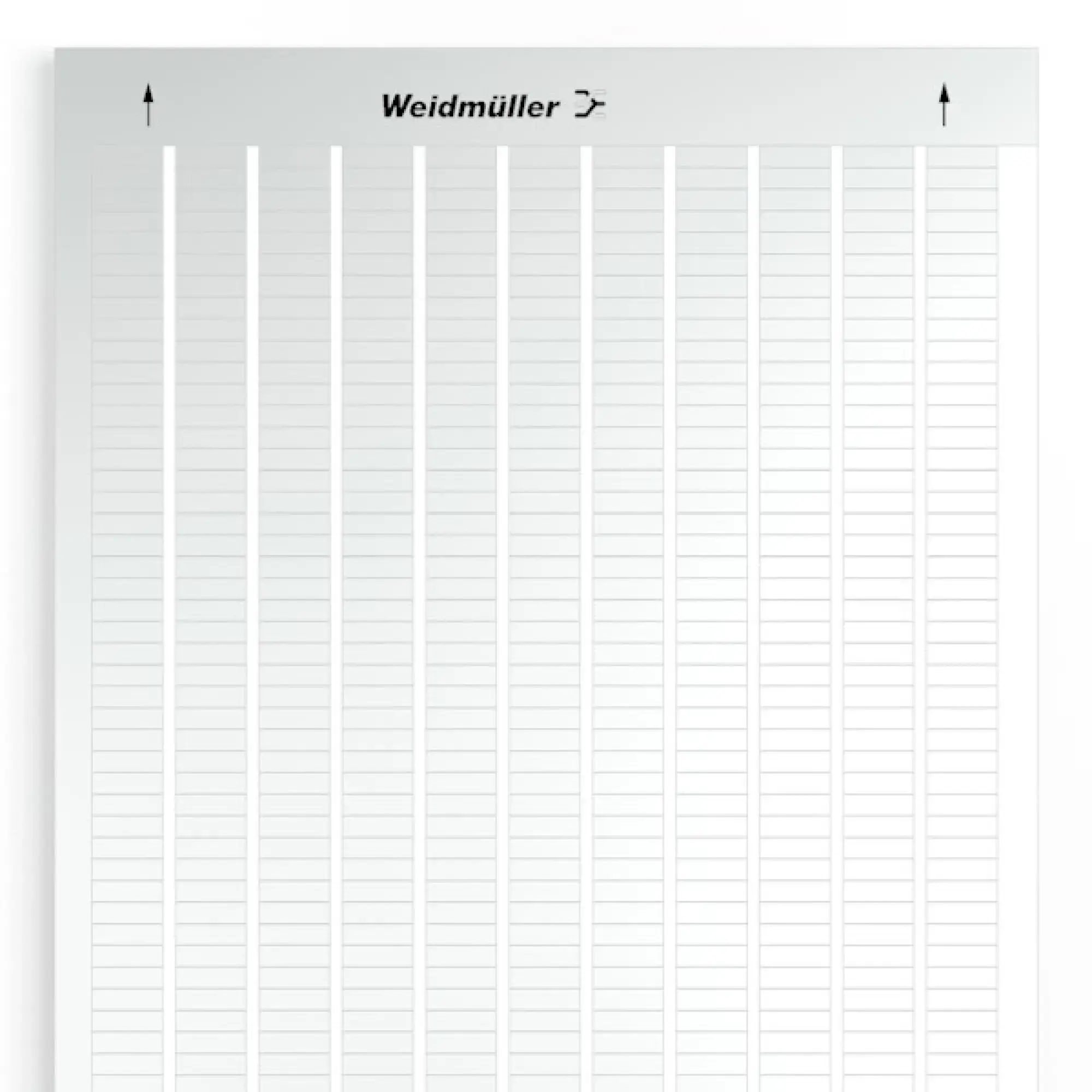 Weidmüller 1724140001 Device marking, Width: 15 mm, Polyester, PVC-free, silver, Operating temperature range: -40...150 °C (img_001) Weidmüller 1724140001 Device marking, Width: 15 mm, Polyester, PVC-free, silver, Operating temperature range: -40...150 °C (img_001)