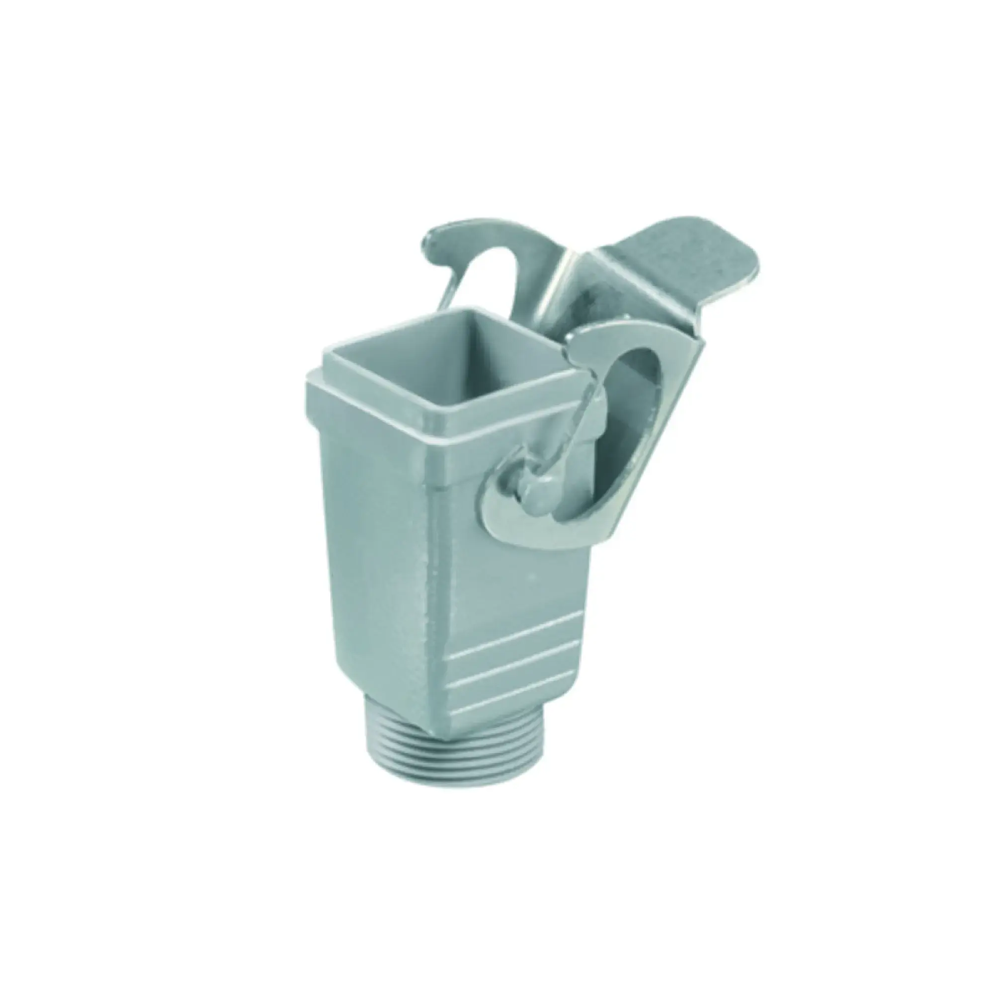 Weidmüller 1900330000 Housing (industry plug-in connectors), Screw mounting housing, Side-locking clamp on lower side, Size: 1, IP65 (in plugged condition) (img_001)