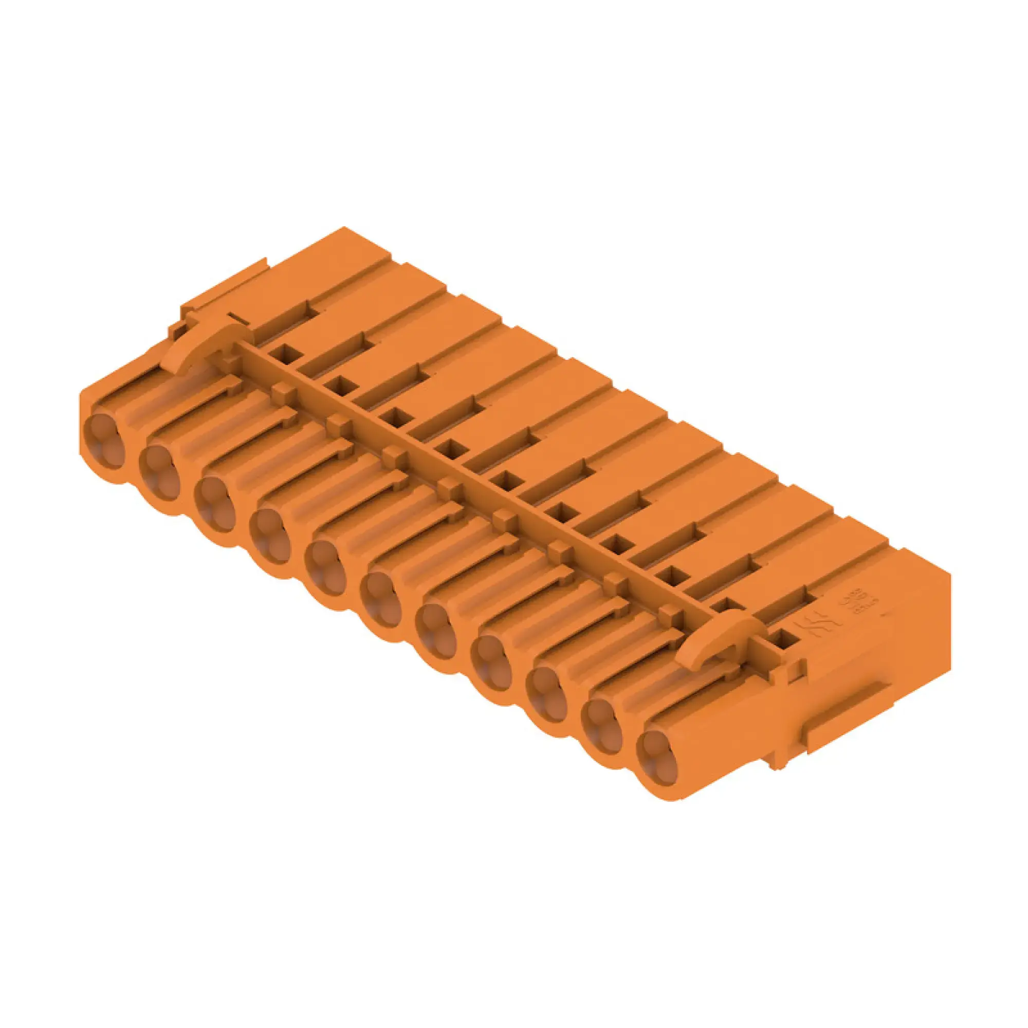 Weidmüller 1649460000 PCB connector (wire connection), 320 V, 21 A, Pitch in mm: 5.08, 2.5 mm², Number of poles: 11, Crimp connection, Box (img_001)