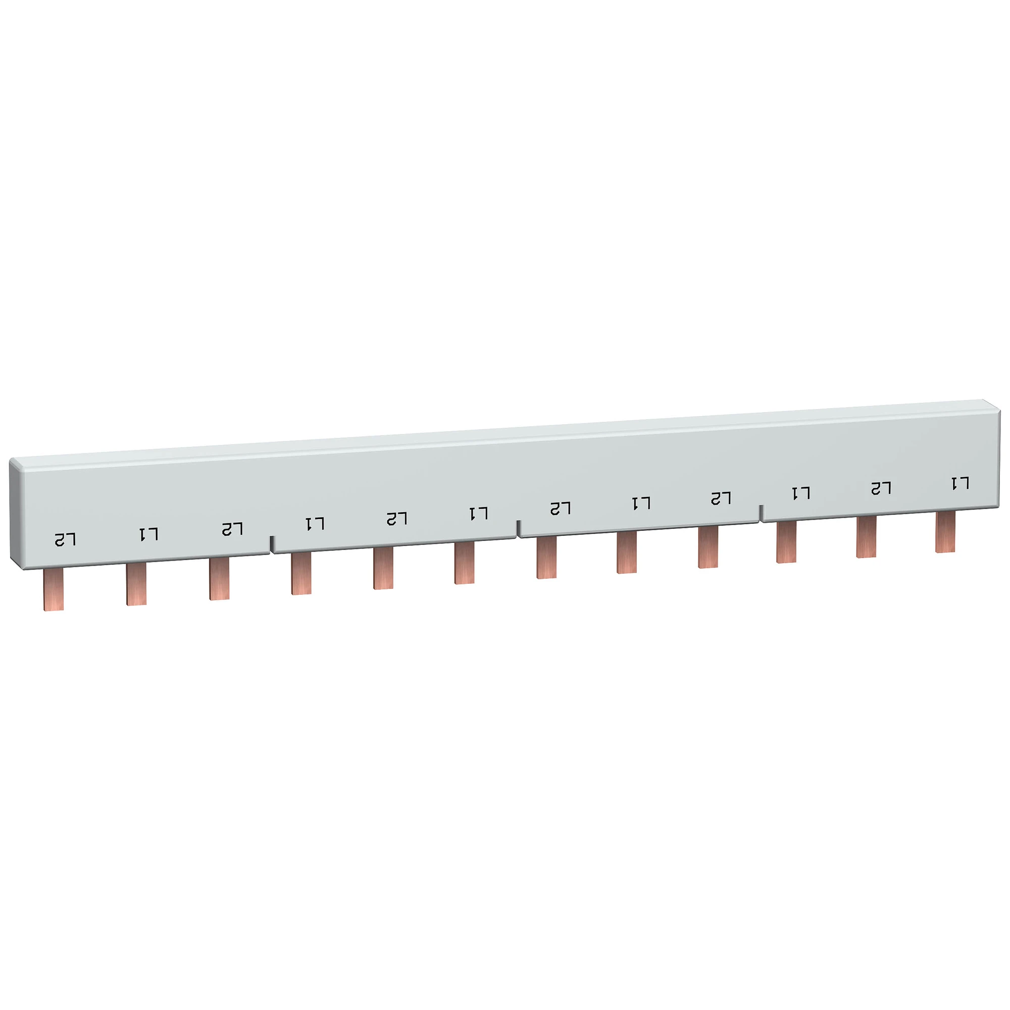 Schneider Electric 10286 Phase rail bridge f. C60, UL 1077, 2P, 63A, 12 TE, pitch 18mm (img_001) Schneider Electric 10286 Phase rail bridge f. C60, UL 1077, 2P, 63A, 12 TE, pitch 18mm (img_001)