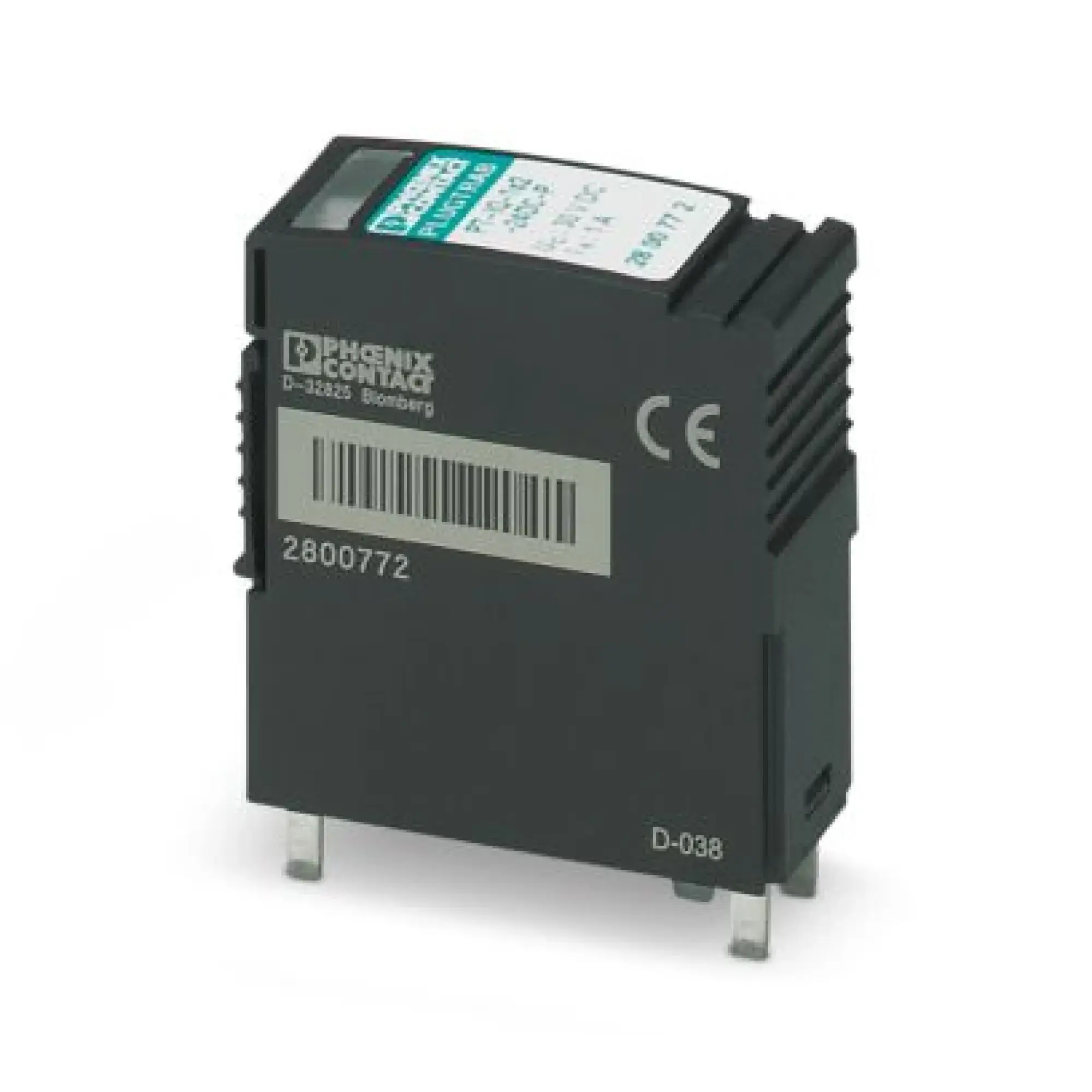 Phoenix Contact 2800772 Surge protection plug PT-IQ-1X2-24DC-P (img_001)