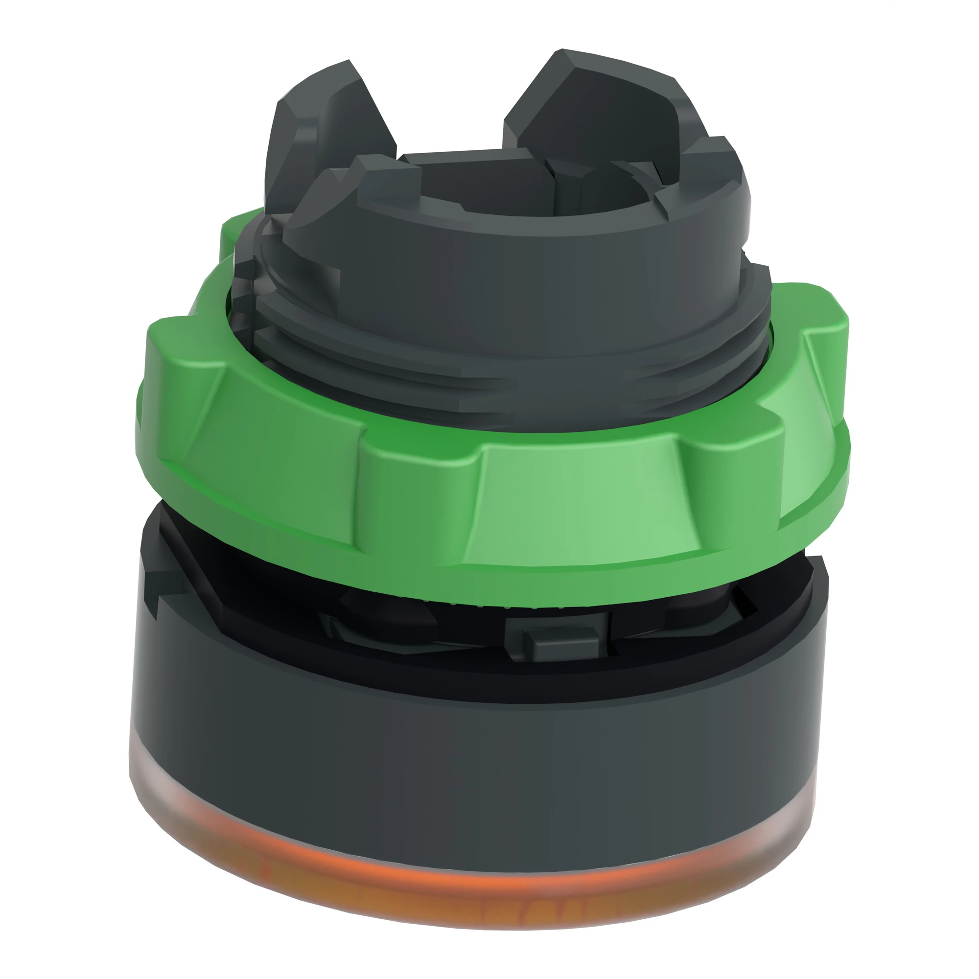 Schneider Electric ZB5AW353S Illuminated Pushbutton, Front Element, Harmony XB5, Plastic, 22mm, Orange, for Universal LED, Grooved Dome (img_007) Schneider Electric ZB5AW353S Illuminated Pushbutton, Front Element, Harmony XB5, Plastic, 22mm, Orange, for Universal LED, Grooved Dome (img_007)