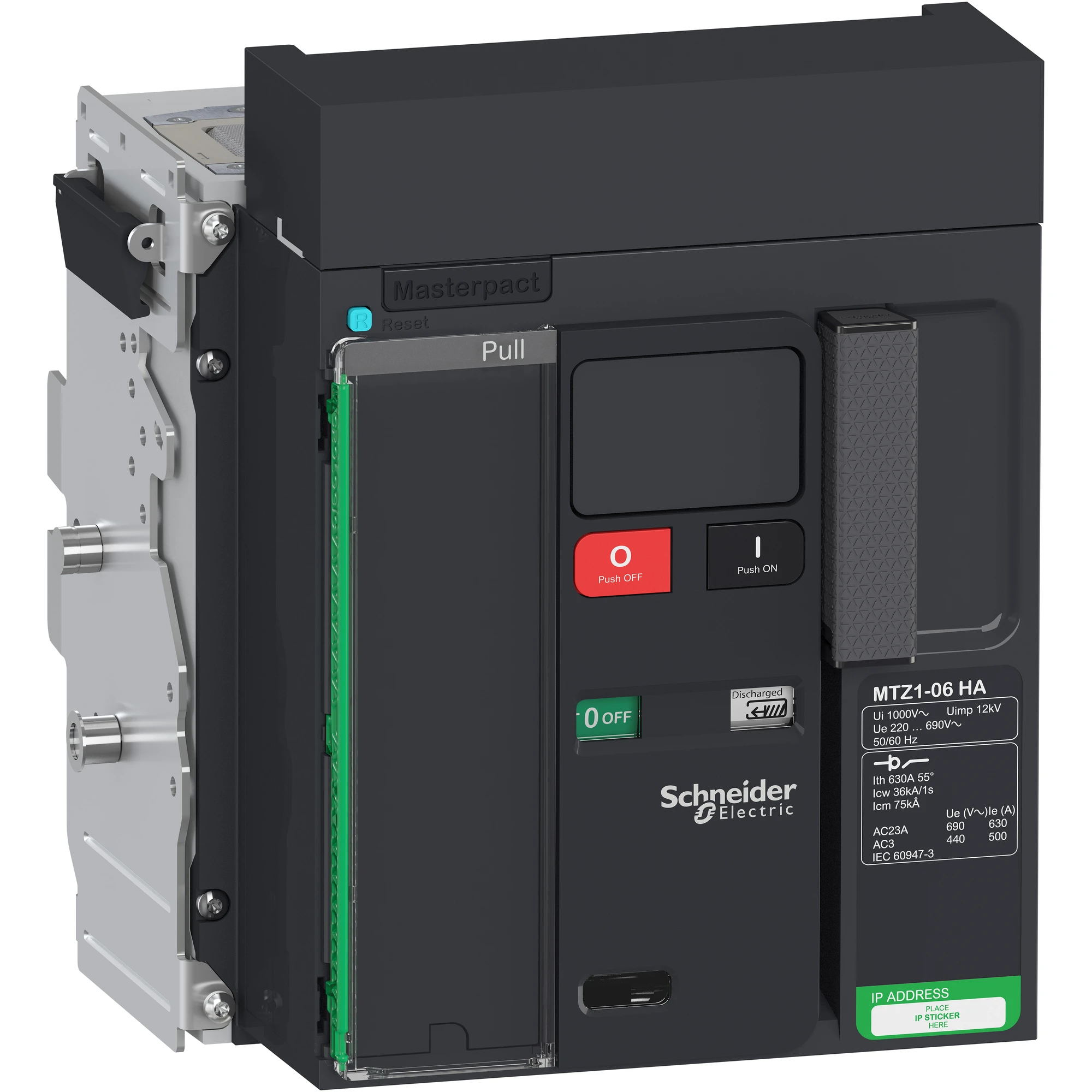 Schneider Electric LV847248 MasterPact MTZ1 630A HA Icm=60kA/690V 3P Load Break Switch Drawer (img_001) Schneider Electric LV847248 MasterPact MTZ1 630A HA Icm=60kA/690V 3P Load Break Switch Drawer (img_001)