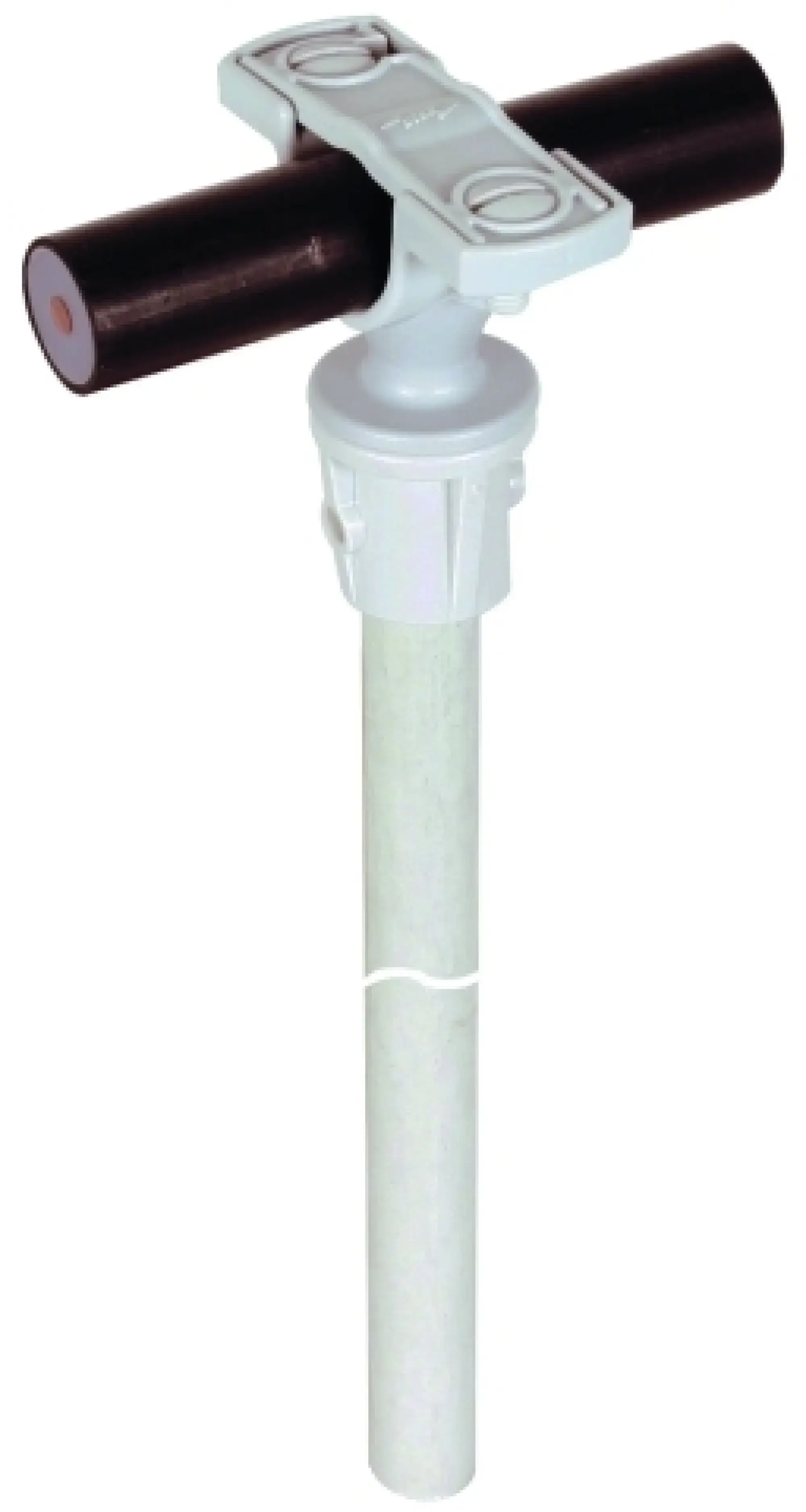 Dehn 106815 Spacer PA/GRP L 1270mm grey w. conductor holder D 20mm f. HVI (img_001) Dehn 106815 Spacer PA/GRP L 1270mm grey w. conductor holder D 20mm f. HVI (img_001)