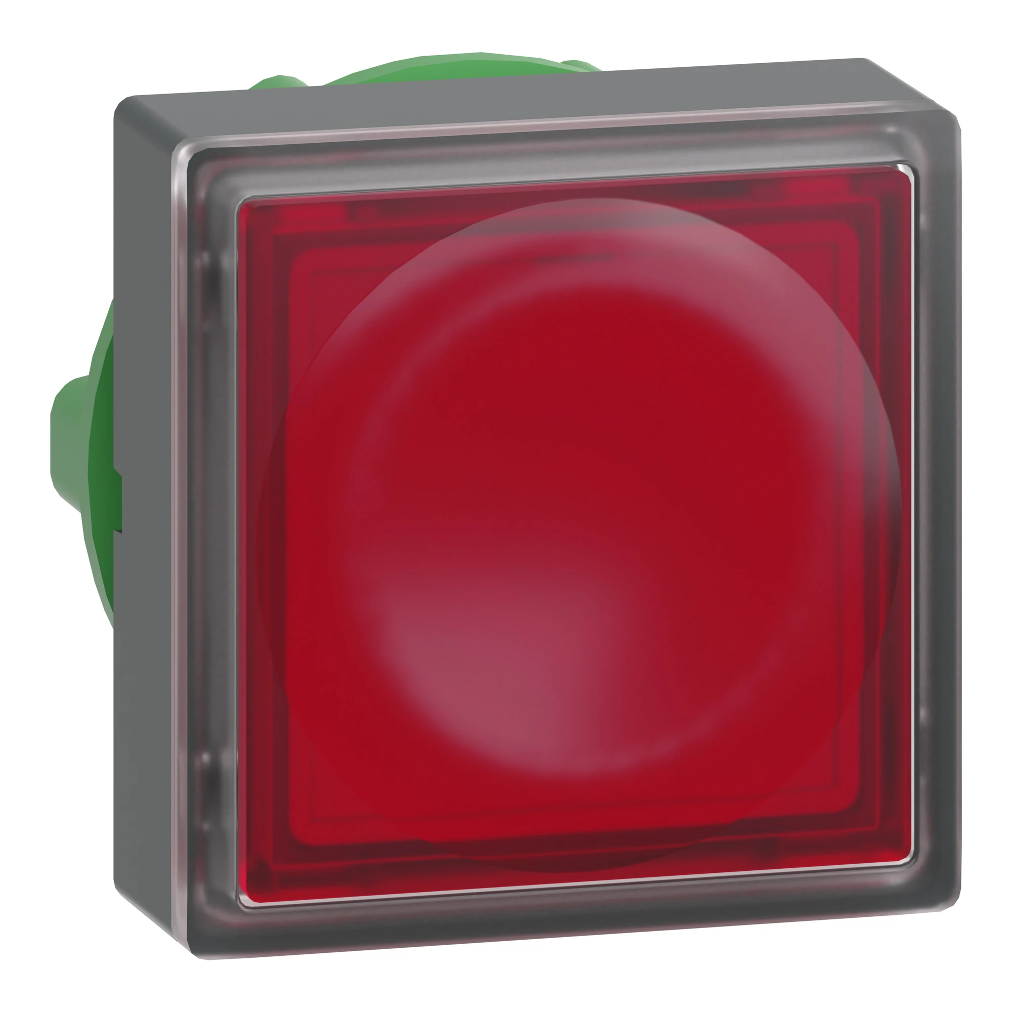 Schneider Electric ZB5CW343 Illuminated push-button, front element, Harmony XB5, plastic, 22mm, red, for universal LED, for insert label, square (img_001) Schneider Electric ZB5CW343 Illuminated push-button, front element, Harmony XB5, plastic, 22mm, red, for universal LED, for insert label, square (img_001)