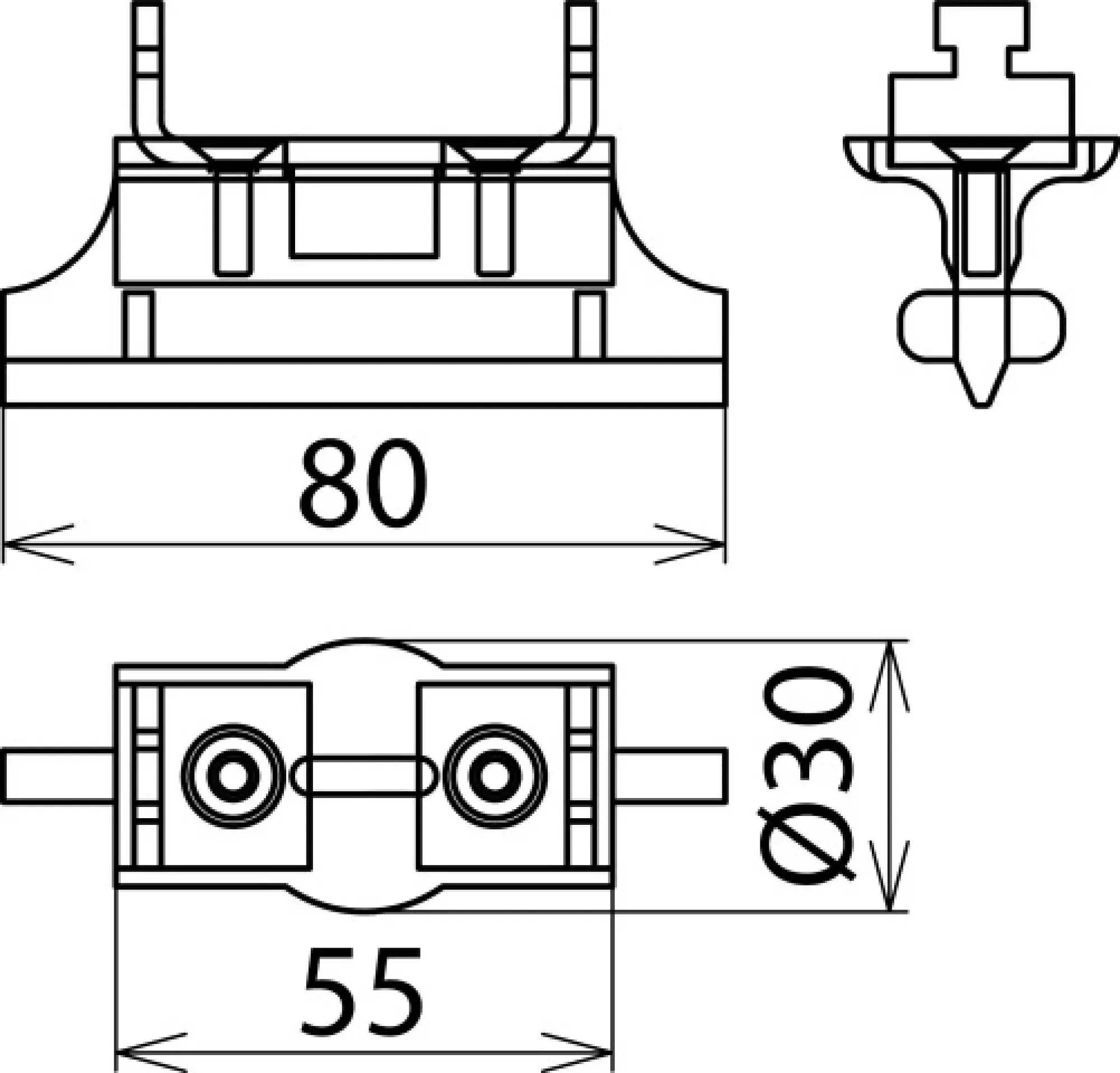 Dehn 785641 Locking element for NH fuse holders, size: 00 (img_002) Dehn 785641 Locking element for NH fuse holders, size: 00 (img_002)