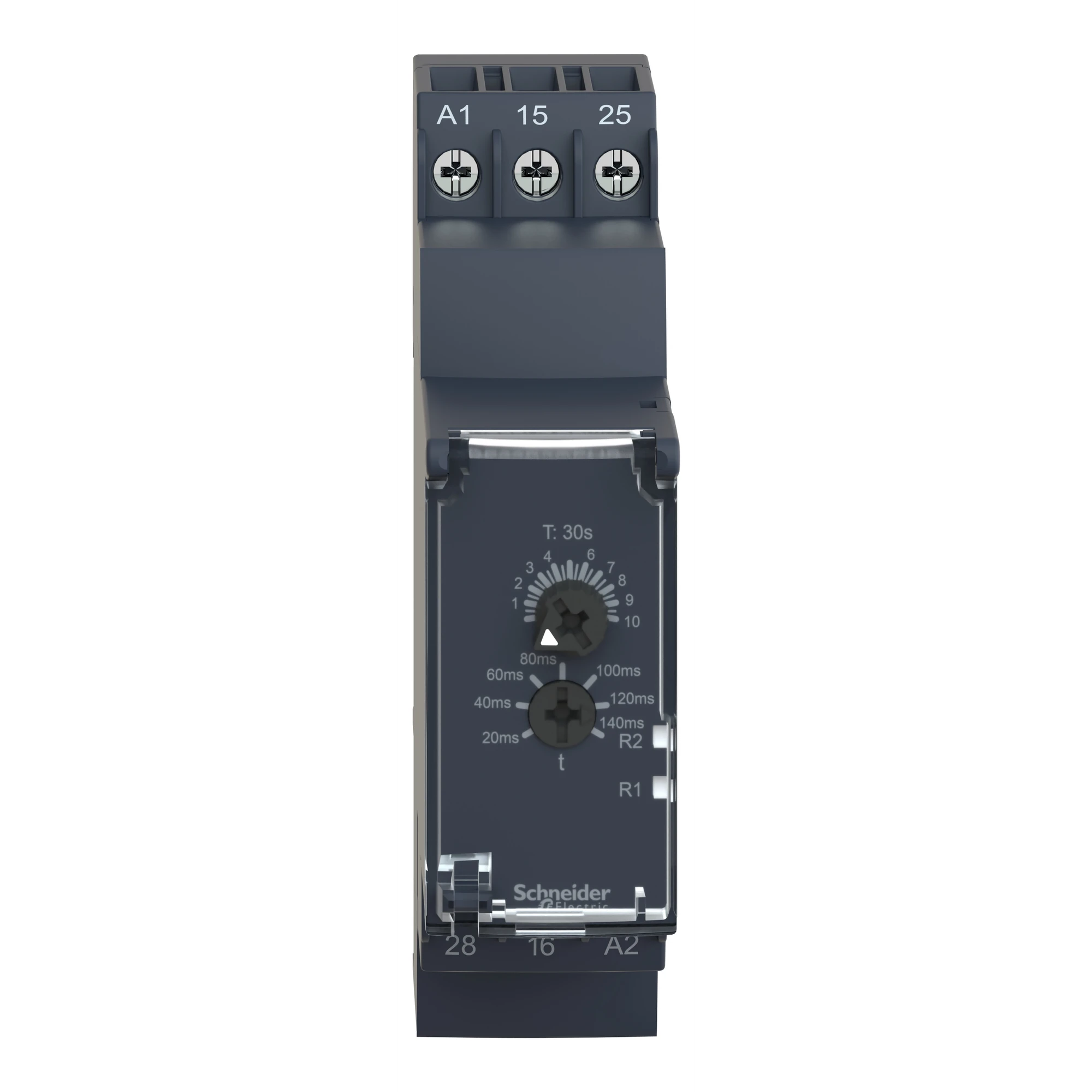 Schneider Electric RE22R2QEMR Time relay for star-delta starters, 0.3 s-30 s, 24-240VAC/DC, 1NO 1NC (img_002)