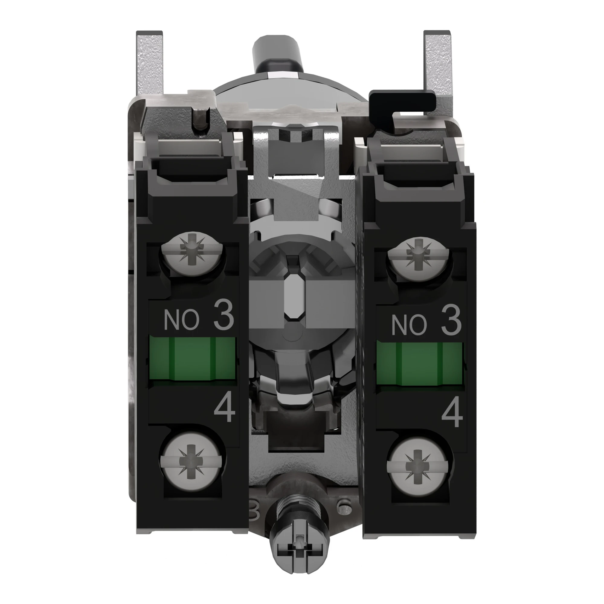 Schneider Electric XB4BG03 Key switch, Harmony XB4, metal, 22mm, black, 3 positions, latching, Ronis 455, 2S (img_002)