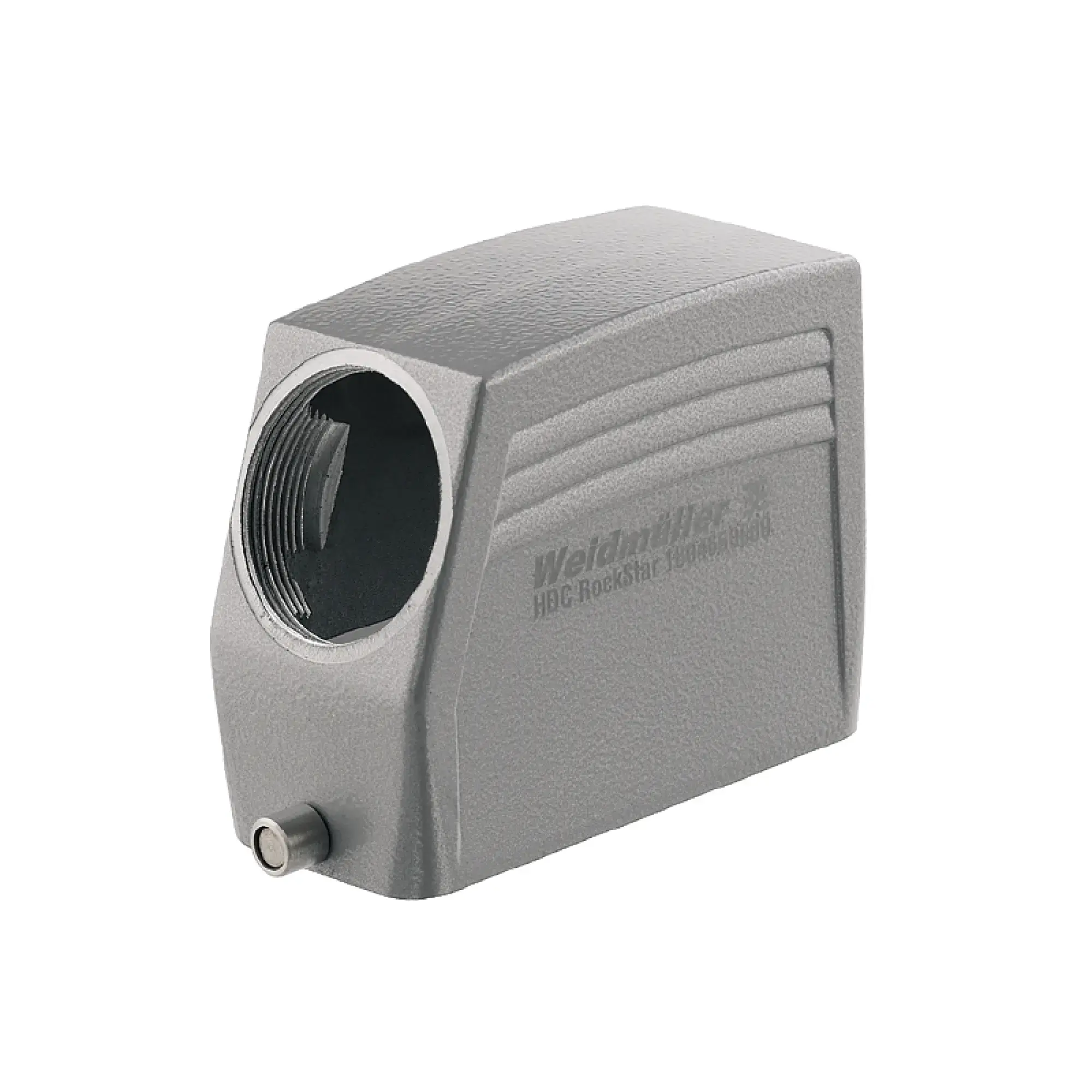 Weidmüller 1657910000 Housing (industry plug-in connectors), Cable entry from side, Plug housing, End-locking clamp, lower side, Size: 6, IP65 (in plugged condition) (img_001)