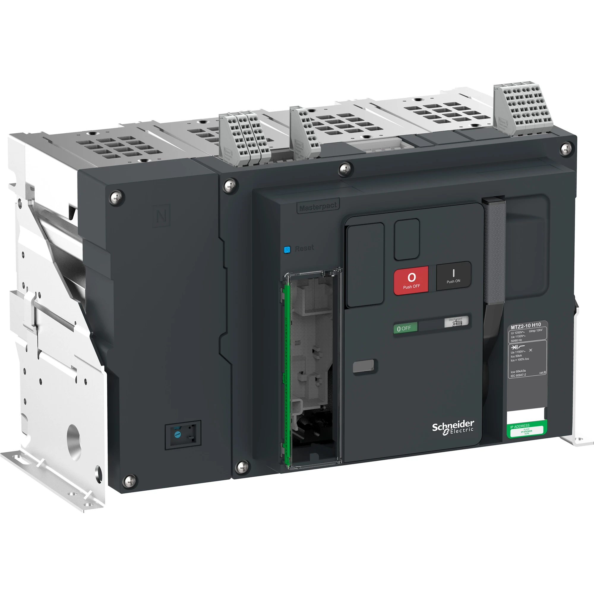 Schneider Electric LV846551 MasterPacT MTZ2 10 H10 1000A 4P Icu=50kA@1150V Fixed Mounted Basic Switch (img_001) Schneider Electric LV846551 MasterPacT MTZ2 10 H10 1000A 4P Icu=50kA@1150V Fixed Mounted Basic Switch (img_001)