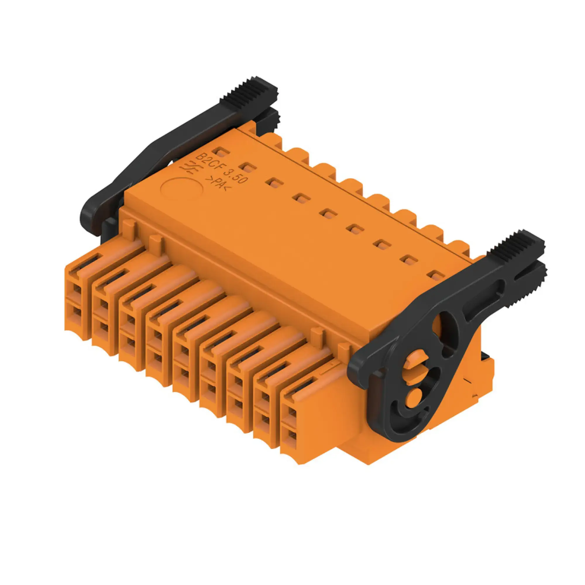 Weidmüller 1278110000 PCB connector (wire connection), 160 V, 13.4 A, Pitch in mm: 3.50, 1.5 mm², Number of poles: 18, PUSH IN with actuator, Box (img_001)