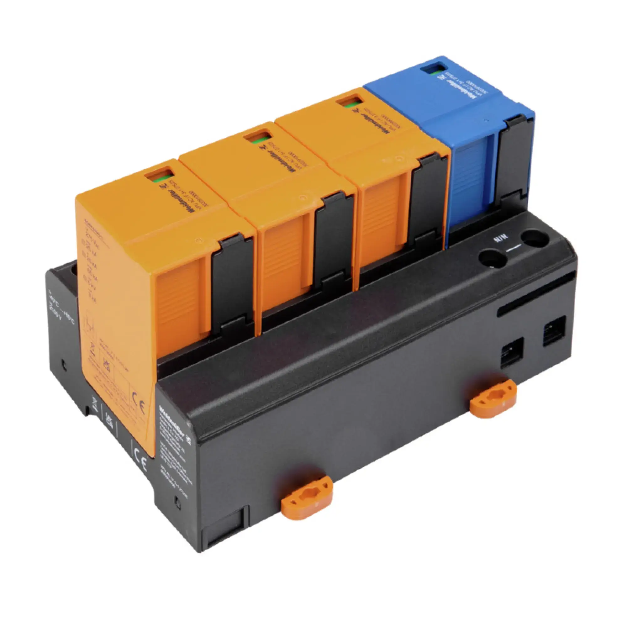 Weidmüller 3022910000 Surge voltage arrester (power supply systems), Surge protection, Low voltage network: TN-S, TT, IV, III, AC, 230 V (img_001)