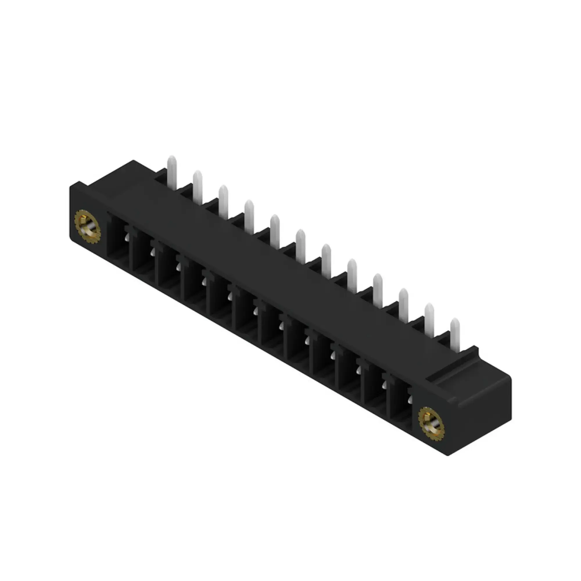 Weidmüller 1037110000 PCB connector (board connection), 160 V, 17.5 A, Pitch in mm: 3.81, Number of poles: 12, THT/THR solder connection, Box (img_001)