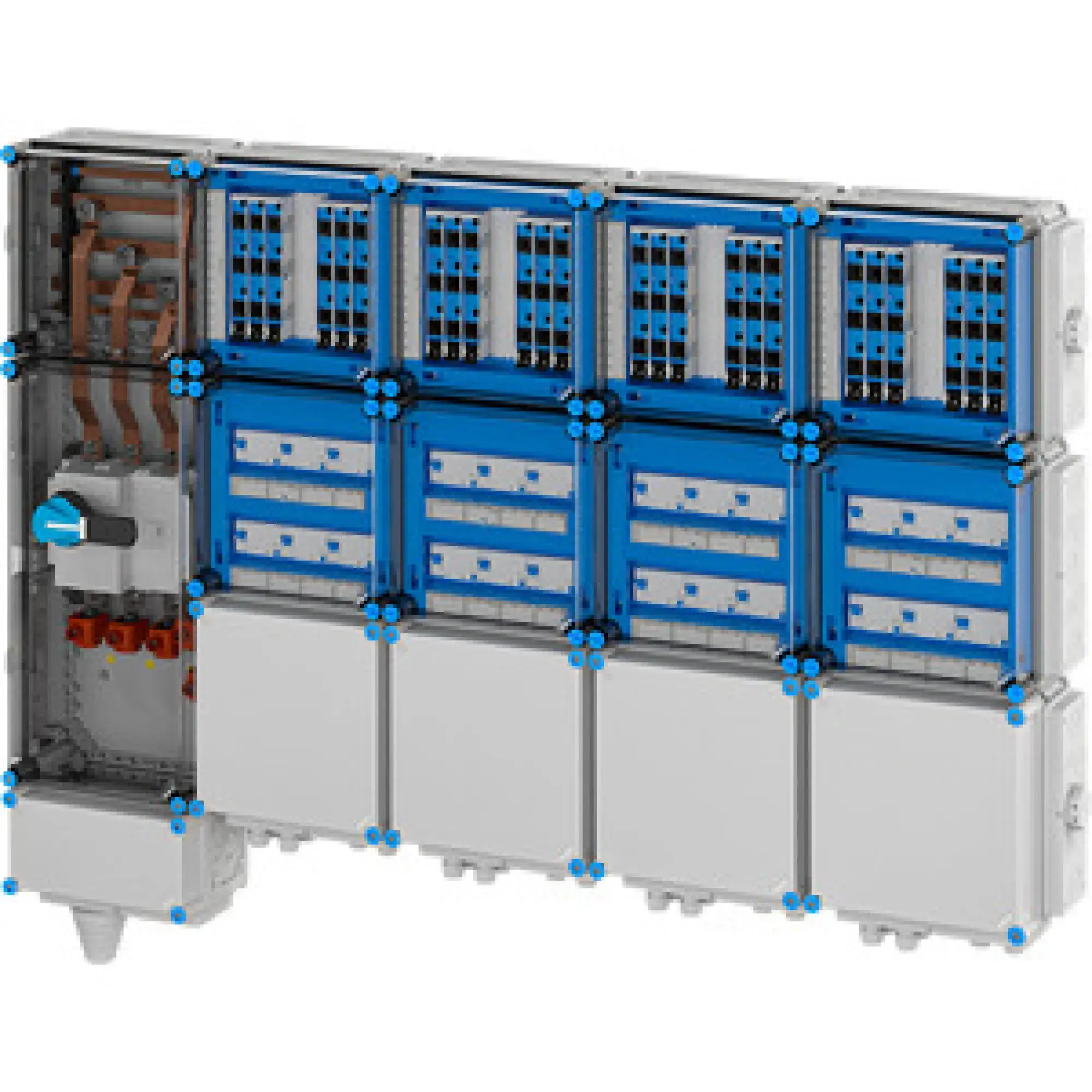 Hensel 65000106 Ladeverteiler für bis zu 24 Ladepunkte à 11kW Mi EV 11kW 24100 (img_002) Hensel 65000106 Ladeverteiler für bis zu 24 Ladepunkte à 11kW Mi EV 11kW 24100 (img_002)