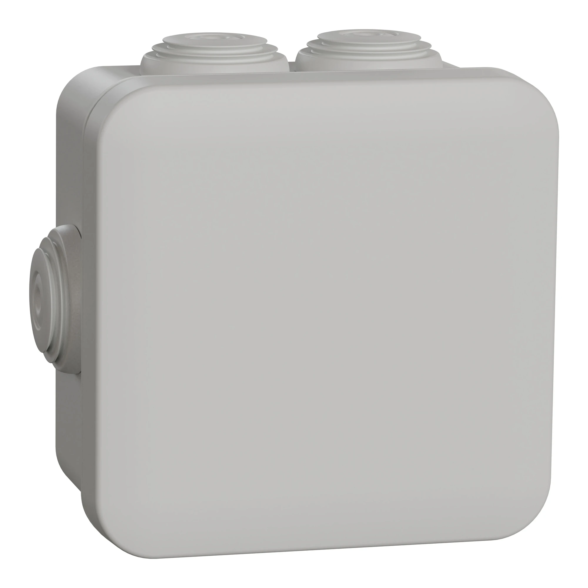 Schneider Electric ENN05004 Mureva BOX, junction box, 7 grommets Ø20, 80x80x45mm (img_001)