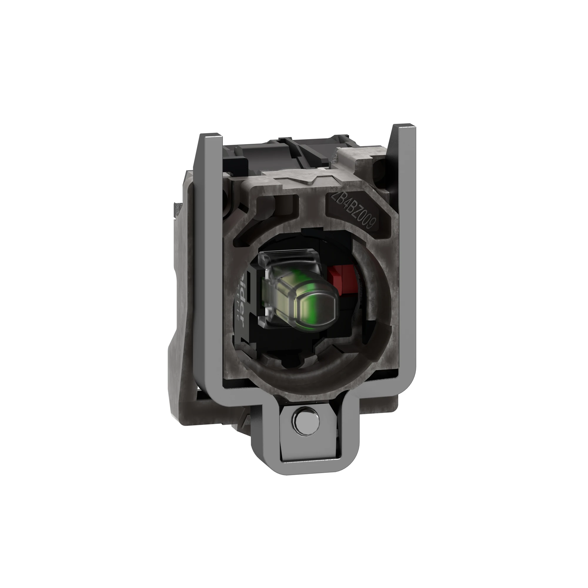 Schneider Electric ZB4BW0M12 Auxiliary contact block with mounting flange, Harmony XB4, metal, white, universal LED, 1NC, 230-240V AC (img_004) Schneider Electric ZB4BW0M12 Auxiliary contact block with mounting flange, Harmony XB4, metal, white, universal LED, 1NC, 230-240V AC (img_004)