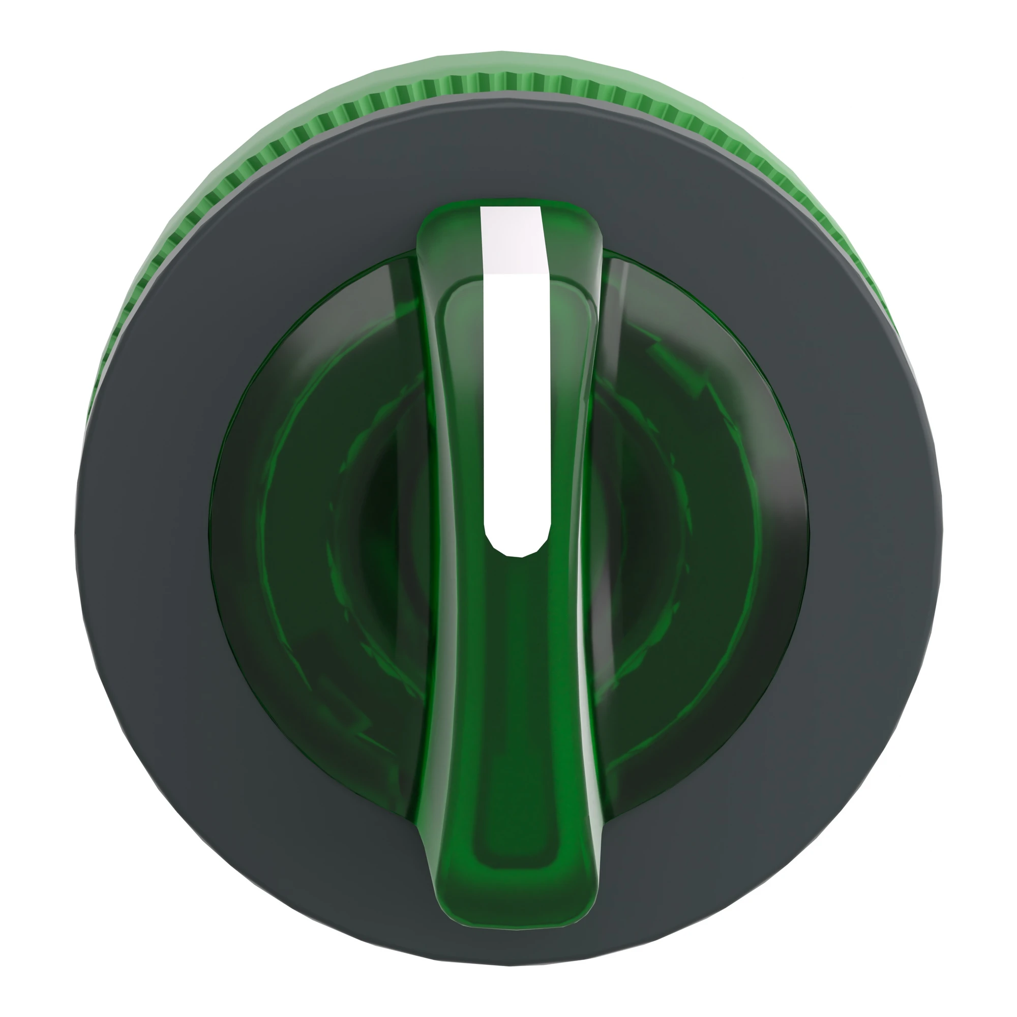 Schneider Electric ZB5FK1333 Illuminated selector switch, front element, Harmony XB5F, plastic, 30mm, green, for universal LED, 3 positions, latching (img_005)