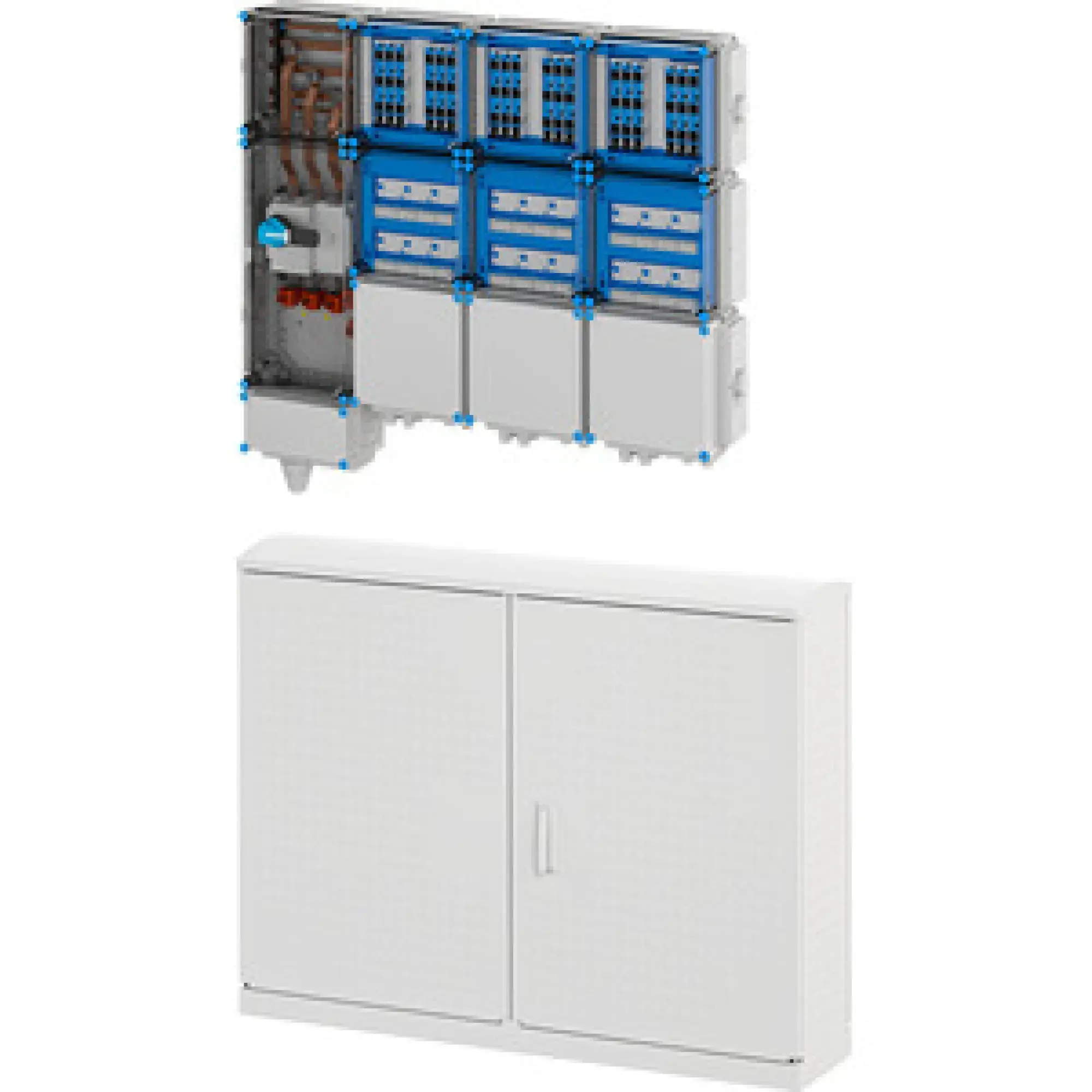 Hensel 65000127 Ladeverteiler für bis zu 18 Ladepunkte à 11kW Mi EV 11kW 18110 (img_001)