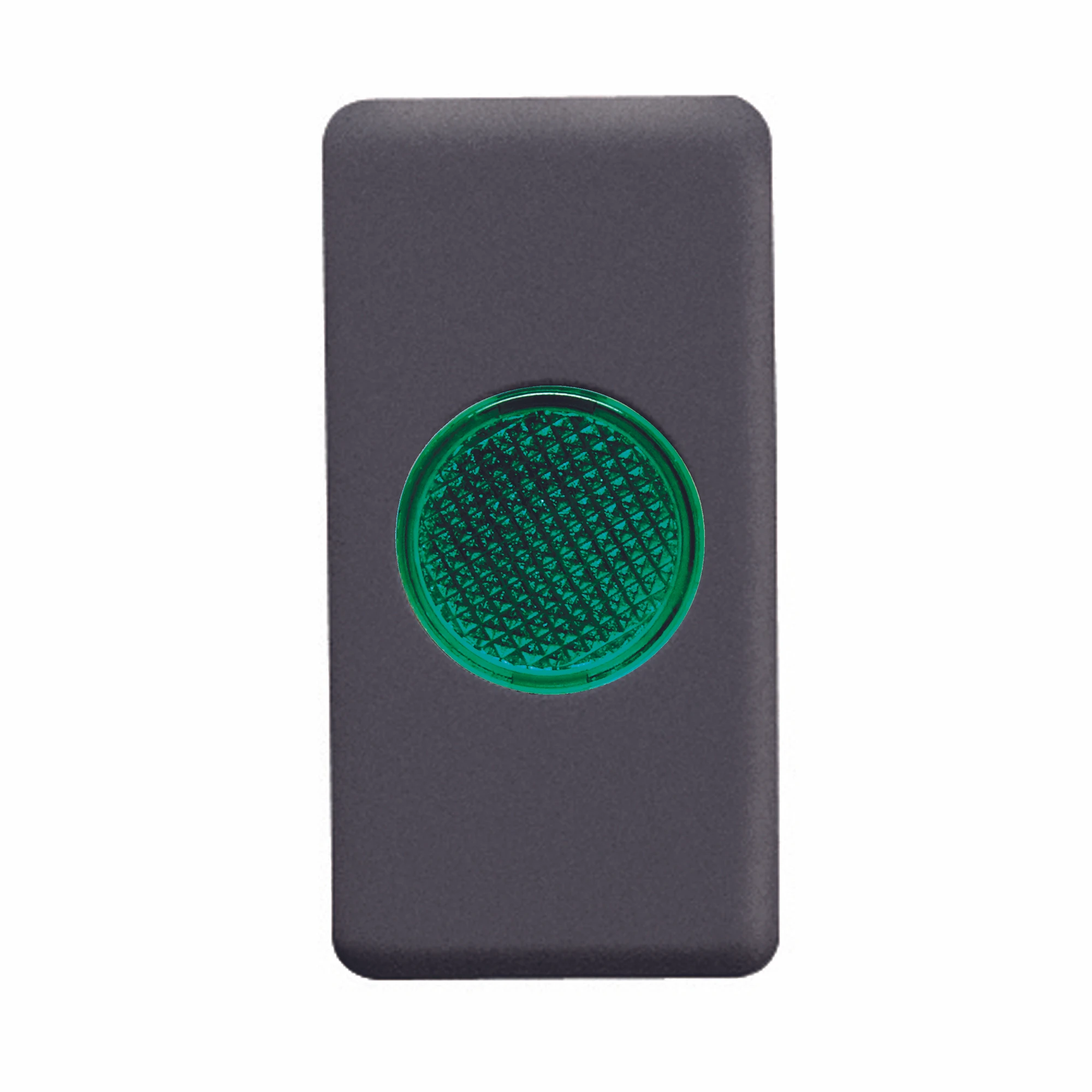 GEWISS GW21604 SINGLE INDICATOR LAMP - 12/24/250V - GREEN - 1 MODULE - SYSTEM BLACK (img_001) GEWISS GW21604 SINGLE INDICATOR LAMP - 12/24/250V - GREEN - 1 MODULE - SYSTEM BLACK (img_001)