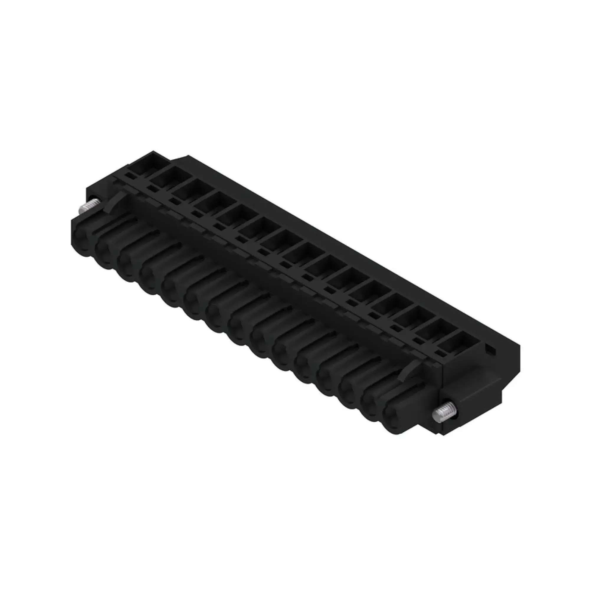 Weidmüller 1950170000 PCB connector (wire connection), 320 V, 23 A, Pitch in mm: 5.08, 4 mm², Number of poles: 15, Clamping yoke connection, Box (img_001) Weidmüller 1950170000 PCB connector (wire connection), 320 V, 23 A, Pitch in mm: 5.08, 4 mm², Number of poles: 15, Clamping yoke connection, Box (img_001)