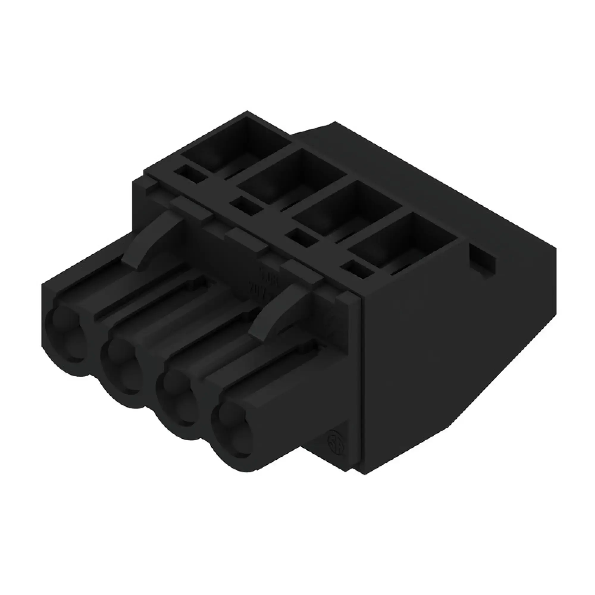 Weidmüller 1948260000 PCB connector (wire connection), 320 V, 23 A, Pitch in mm: 5.08, 4 mm², Number of poles: 4, Clamping yoke connection, Box (img_001)