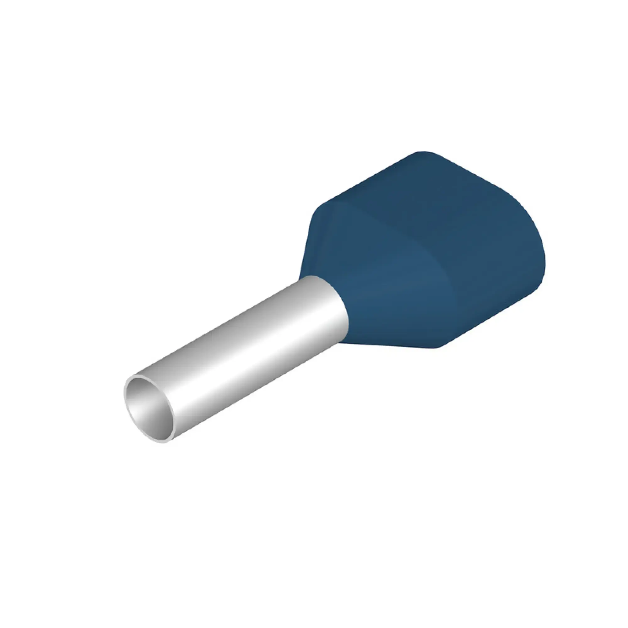Weidmüller 9004430000 Wire end ferrule, Twin wire-end ferrule, 2.5 mm², Stripping length: 13 mm, blue (img_001)