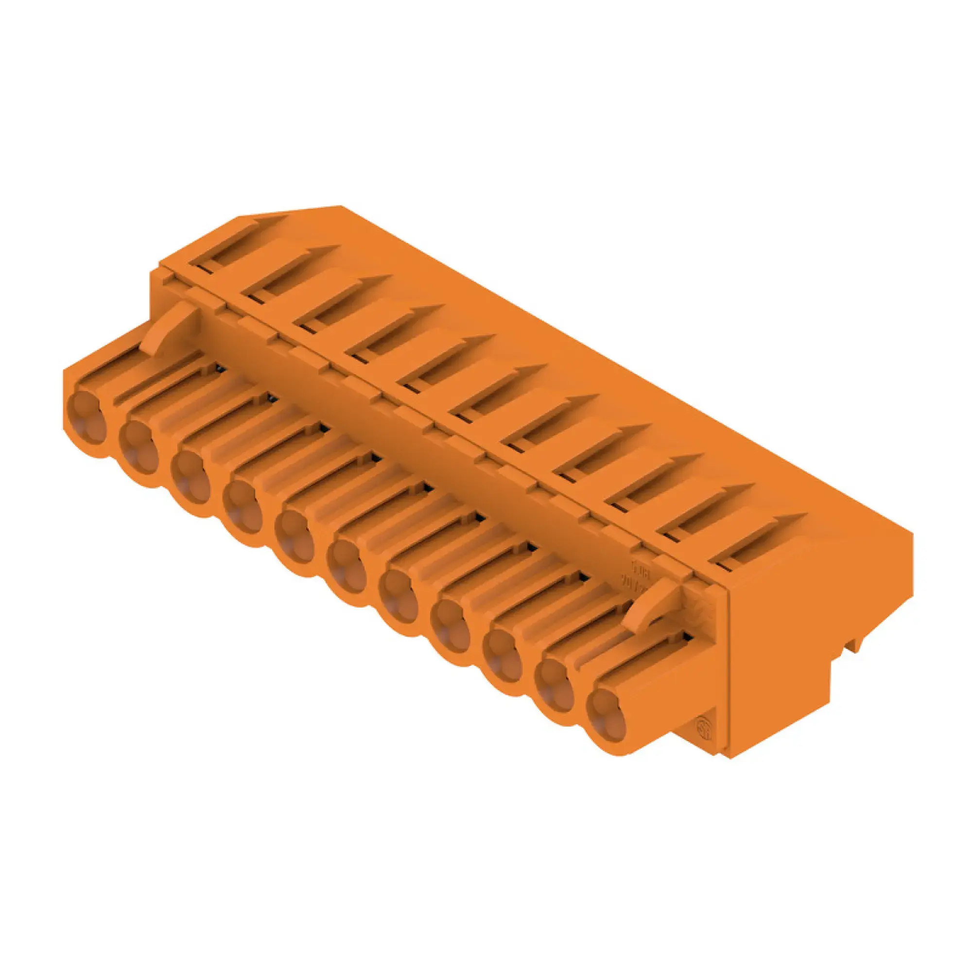 Weidmüller 1958780000 PCB connector (wire connection), 320 V, 23 A, Pitch in mm: 5.00, 4 mm², Number of poles: 11, Clamping yoke connection, Box (img_001) Weidmüller 1958780000 PCB connector (wire connection), 320 V, 23 A, Pitch in mm: 5.00, 4 mm², Number of poles: 11, Clamping yoke connection, Box (img_001)