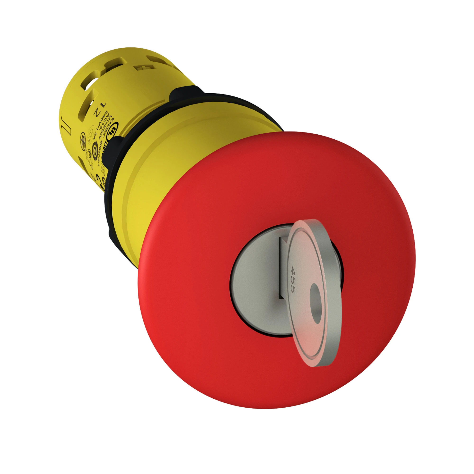 Schneider Electric XB7NS9444 Emergency-Stop Push Button, Harmony XB7, Monoblock, Plastic, Ø22mm, Red, Key Release, 2NC, Screw Terminal (img_001) Schneider Electric XB7NS9444 Emergency-Stop Push Button, Harmony XB7, Monoblock, Plastic, Ø22mm, Red, Key Release, 2NC, Screw Terminal (img_001)