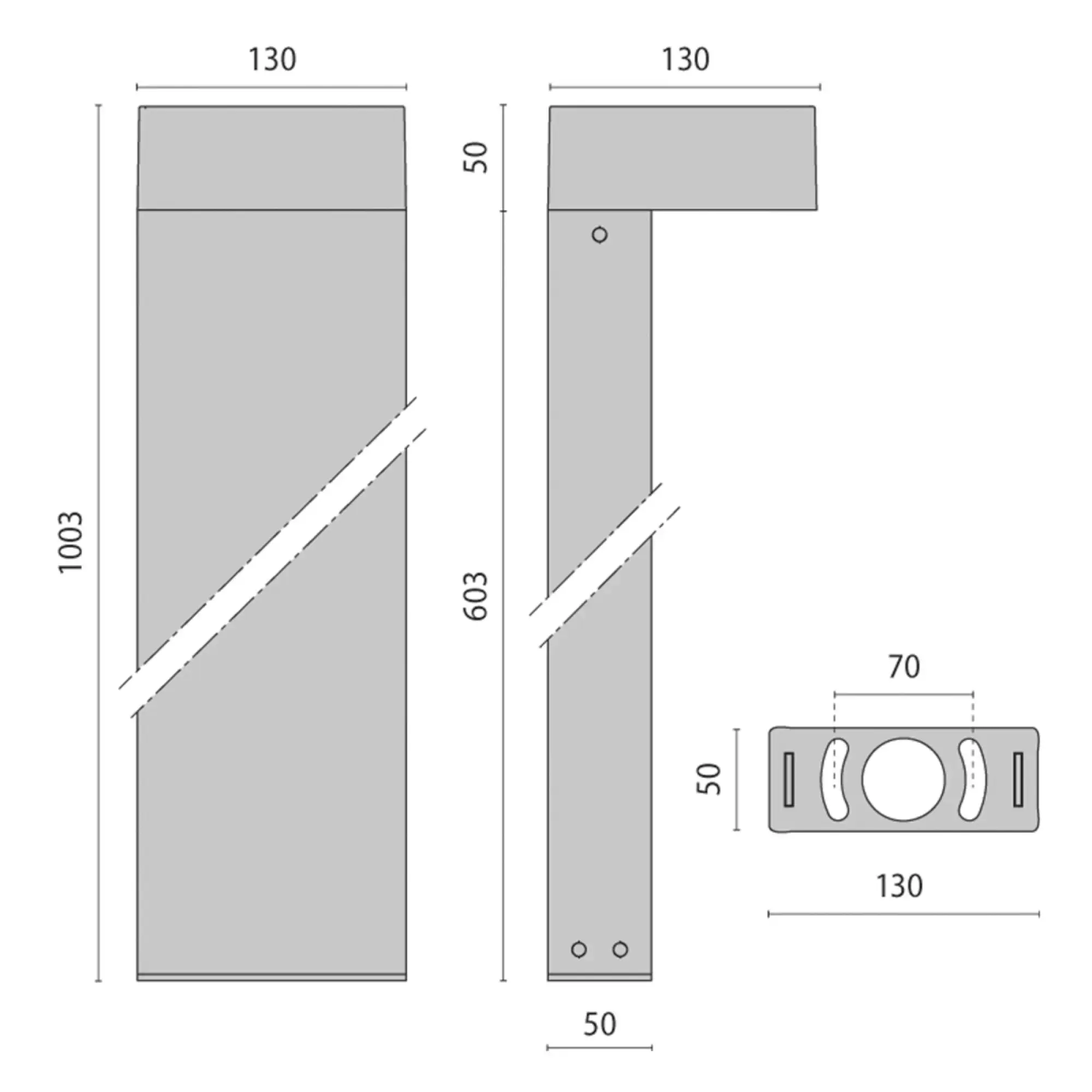 Performance iN Lighting 306553 LED-Pollerleuchte 4000K 10W statisch Optik Fuss- und Radweg Type 3 306553 (img_003) Performance iN Lighting 306553 LED-Pollerleuchte 4000K 10W statisch Optik Fuss- und Radweg Type 3 306553 (img_003)