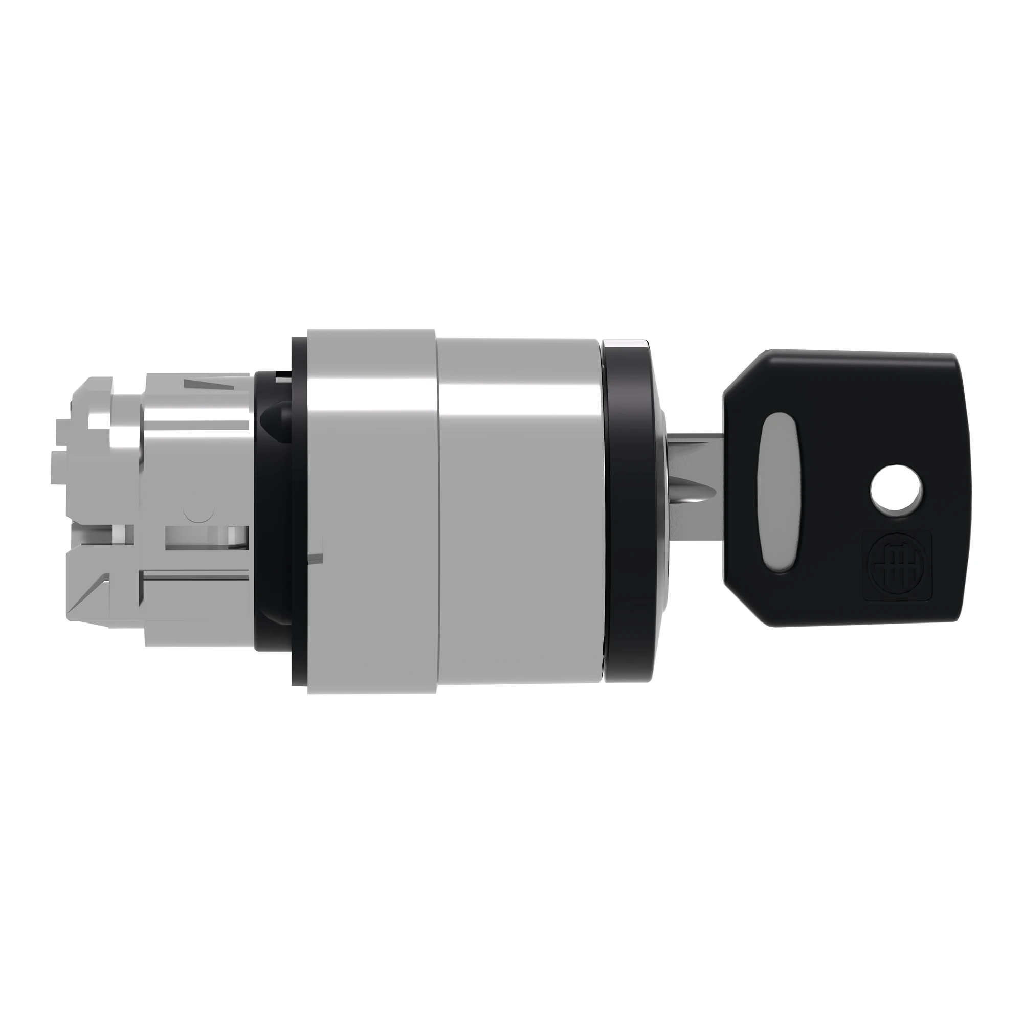 Schneider Electric ZB4BG03 Key switch, front element, Harmony XB4, metal, 22mm, black, 3 positions, latching (img_002) Schneider Electric ZB4BG03 Key switch, front element, Harmony XB4, metal, 22mm, black, 3 positions, latching (img_002)