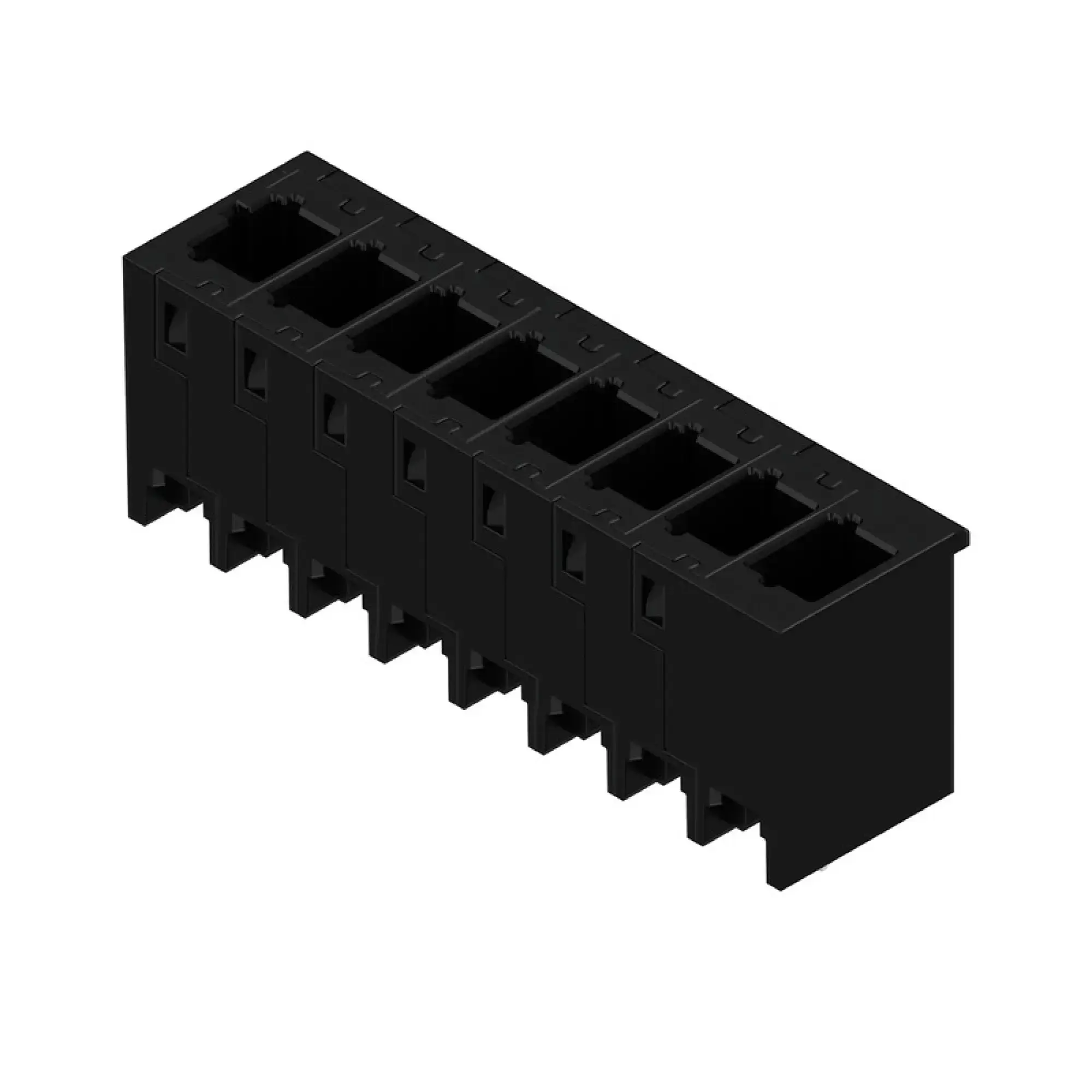Weidmüller 8000072453 PCB connector (board connection), 320 V, 25.3 A, Pitch in mm: 5.00, Number of poles: 8, THT/THR solder connection, Tube (img_003)