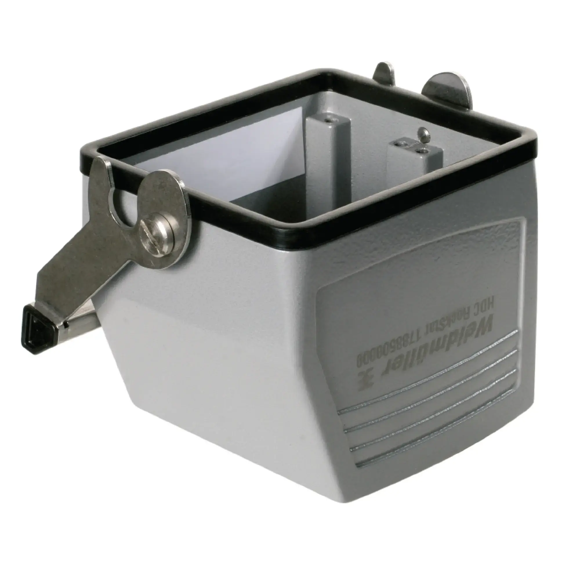 Weidmüller 1788500000 Housing (industry plug-in connectors), Coupling housing, End-locking clamp, lower side, Size: 10, IP65 (in plugged condition) (img_001)