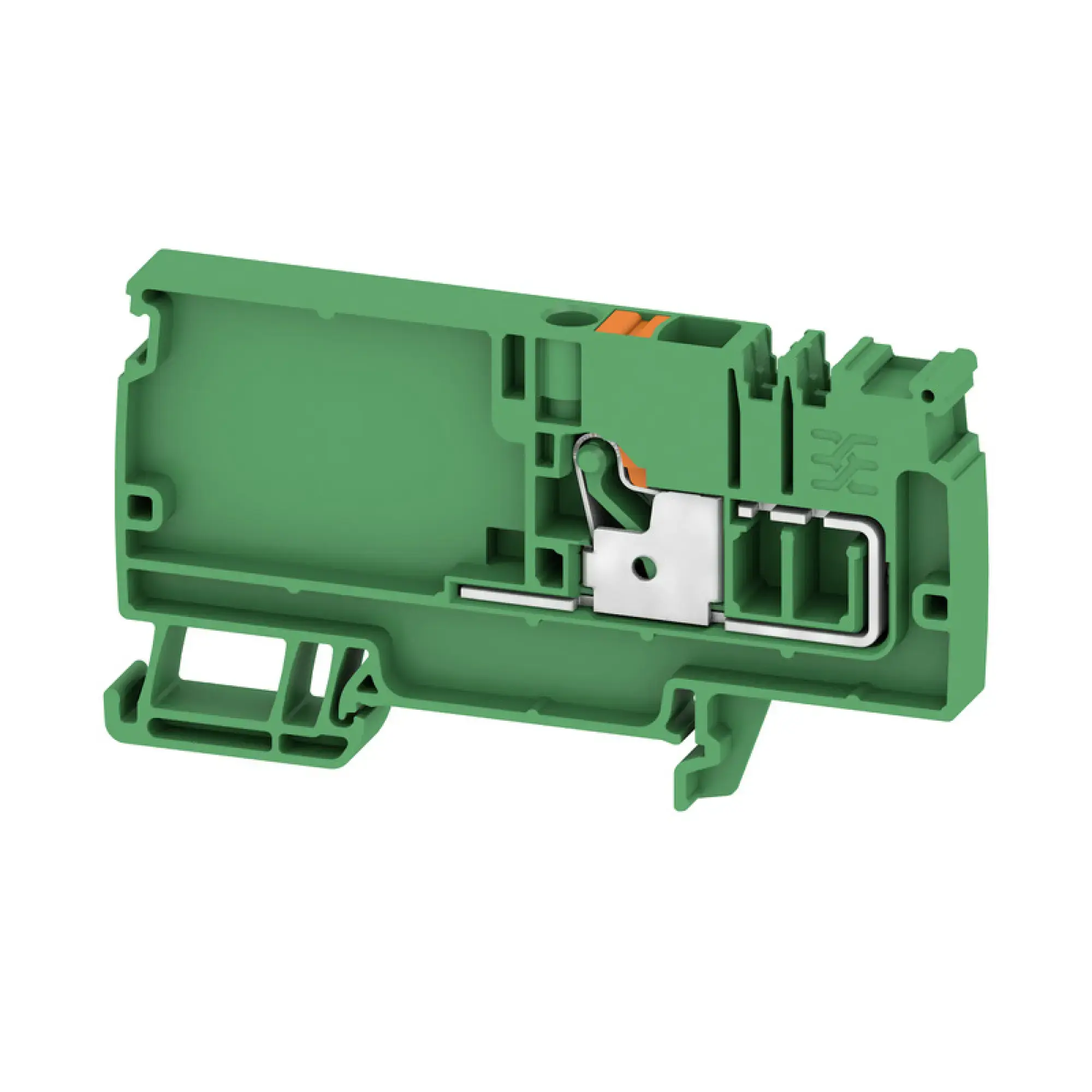Weidmüller 2718300000 Potential distributor terminal, PUSH IN, green, 6 mm², 41 A, 500 V, Number of connections: 1, Number of levels: 1, TS 35, V-0, Wemid (img_001) Weidmüller 2718300000 Potential distributor terminal, PUSH IN, green, 6 mm², 41 A, 500 V, Number of connections: 1, Number of levels: 1, TS 35, V-0, Wemid (img_001)