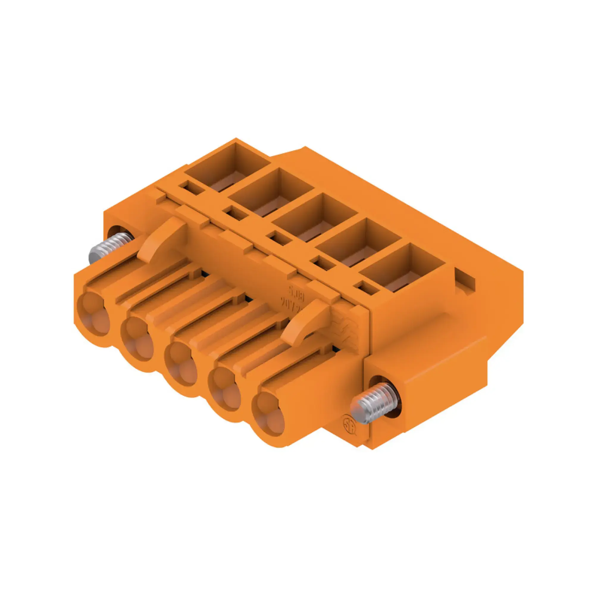 Weidmüller 1949830000 PCB connector (wire connection), 320 V, 23 A, Pitch in mm: 5.08, 4 mm², Number of poles: 5, Clamping yoke connection, Box (img_001) Weidmüller 1949830000 PCB connector (wire connection), 320 V, 23 A, Pitch in mm: 5.08, 4 mm², Number of poles: 5, Clamping yoke connection, Box (img_001)